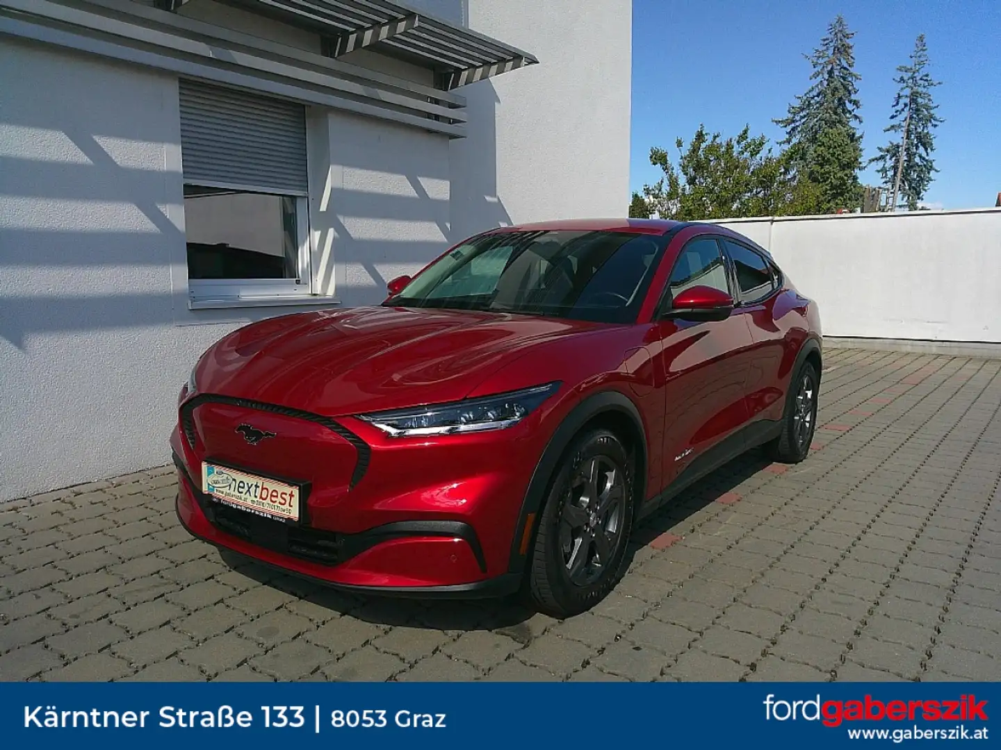 Ford Mustang Mach-E Elektro Standard Range Rot - 1