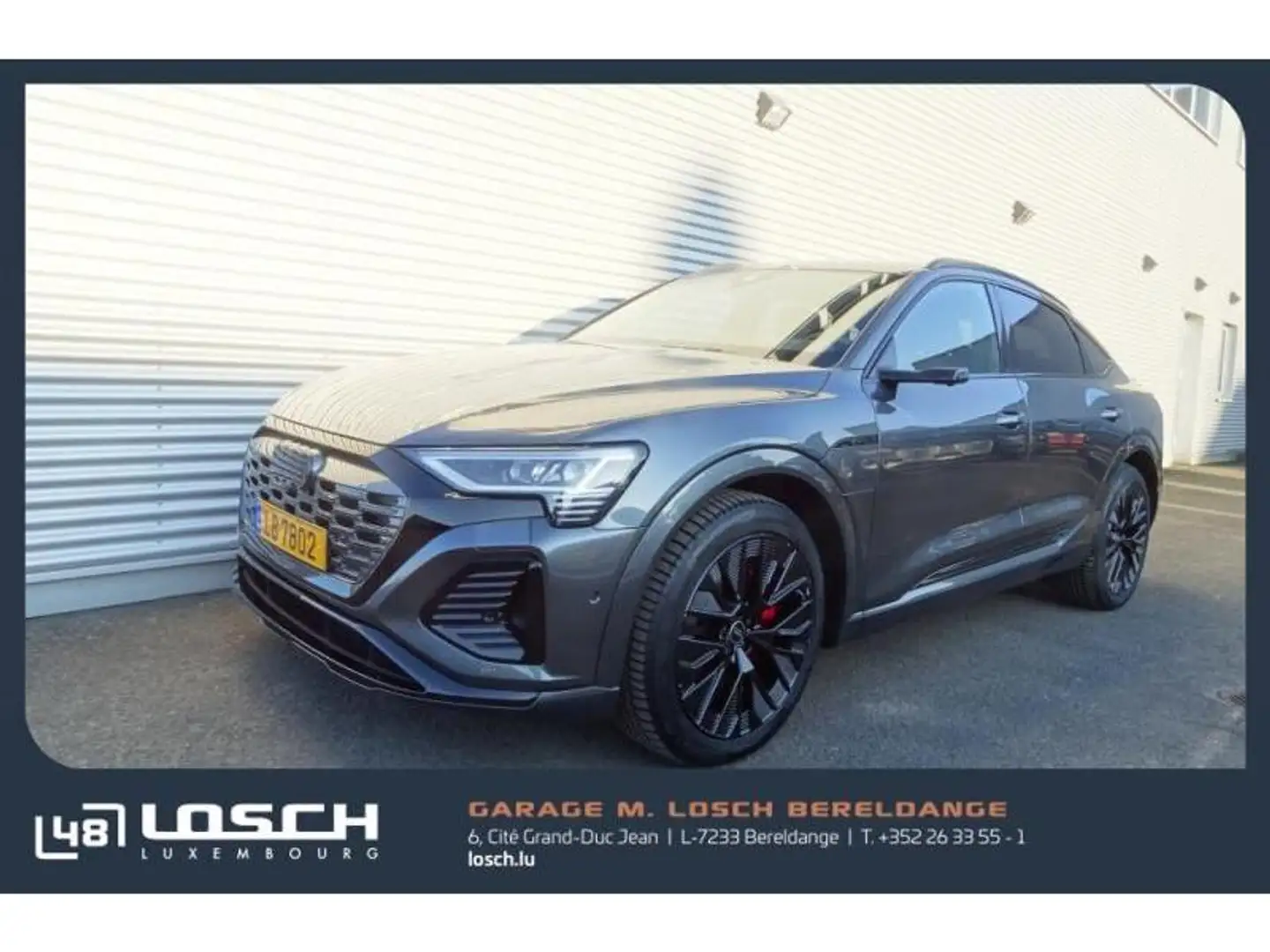 Audi Q8 Sportback e-tron S line 55 Gris - 1