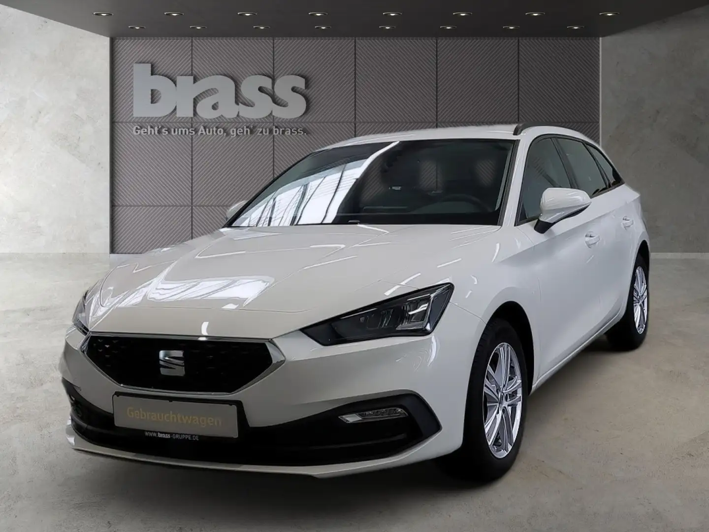SEAT Leon Sportstourer 2.0 TDI Style (EURO 6d) Blanc - 2