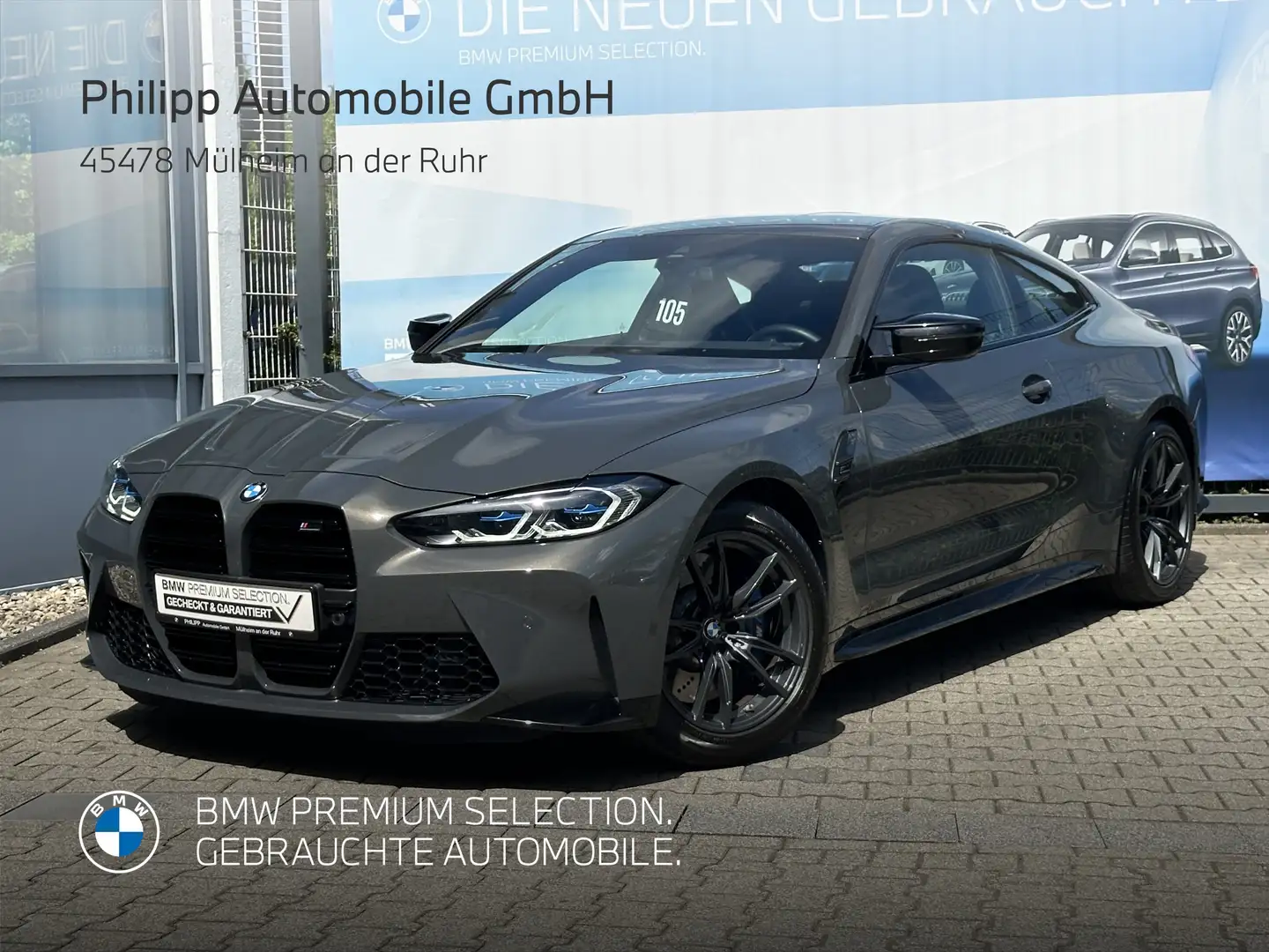 BMW M4 Competition CarPlay M Fahrwerk Laser DAB h&k Grey - 2