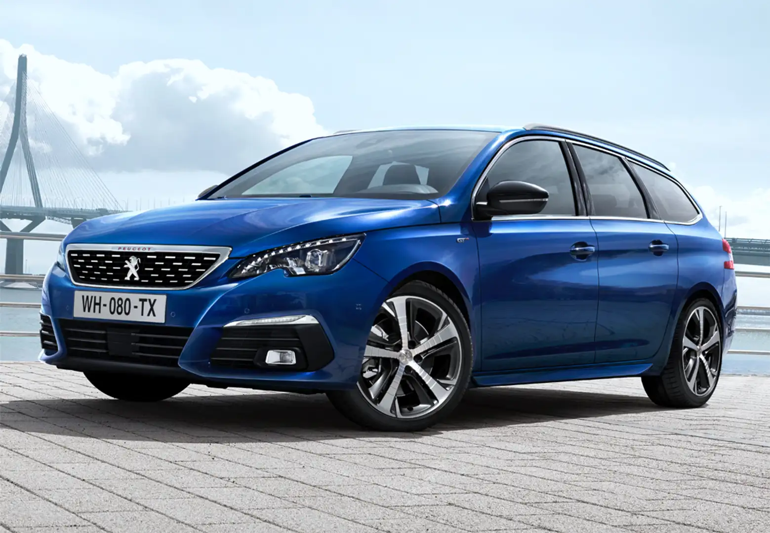 Peugeot 308 SW 1.5BlueHDi S&S Allure 130 Azul - 1