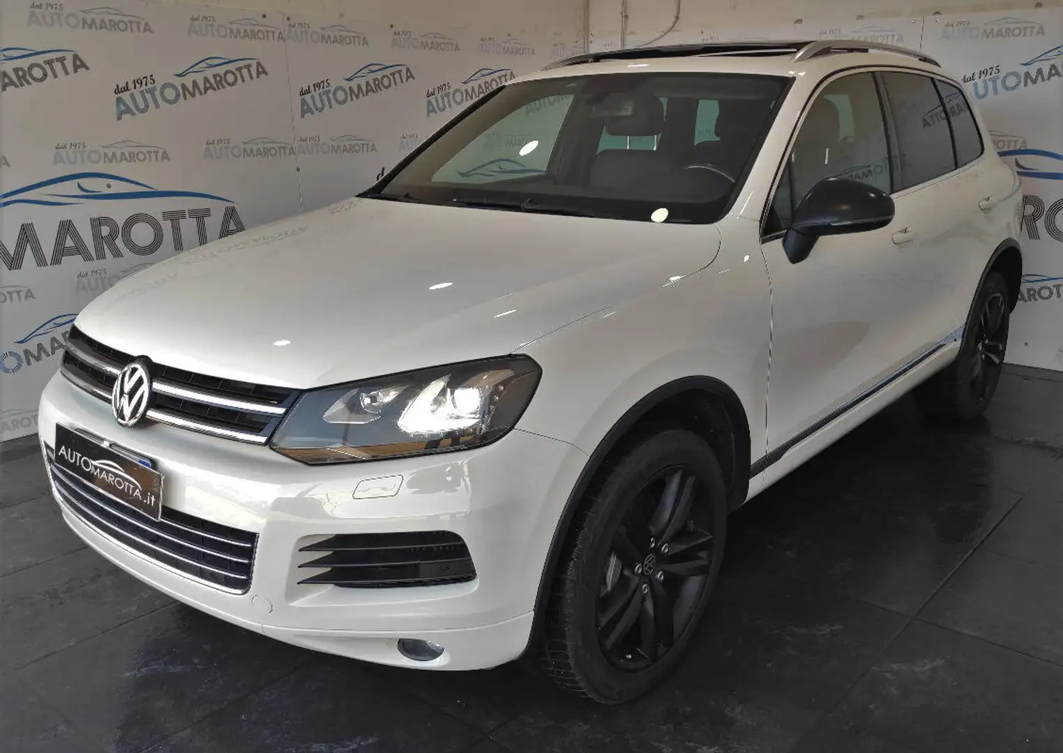 Volkswagen Touareg 3.0 V6 tdi Executive TETTO! FARI A LED! Blanc - 1