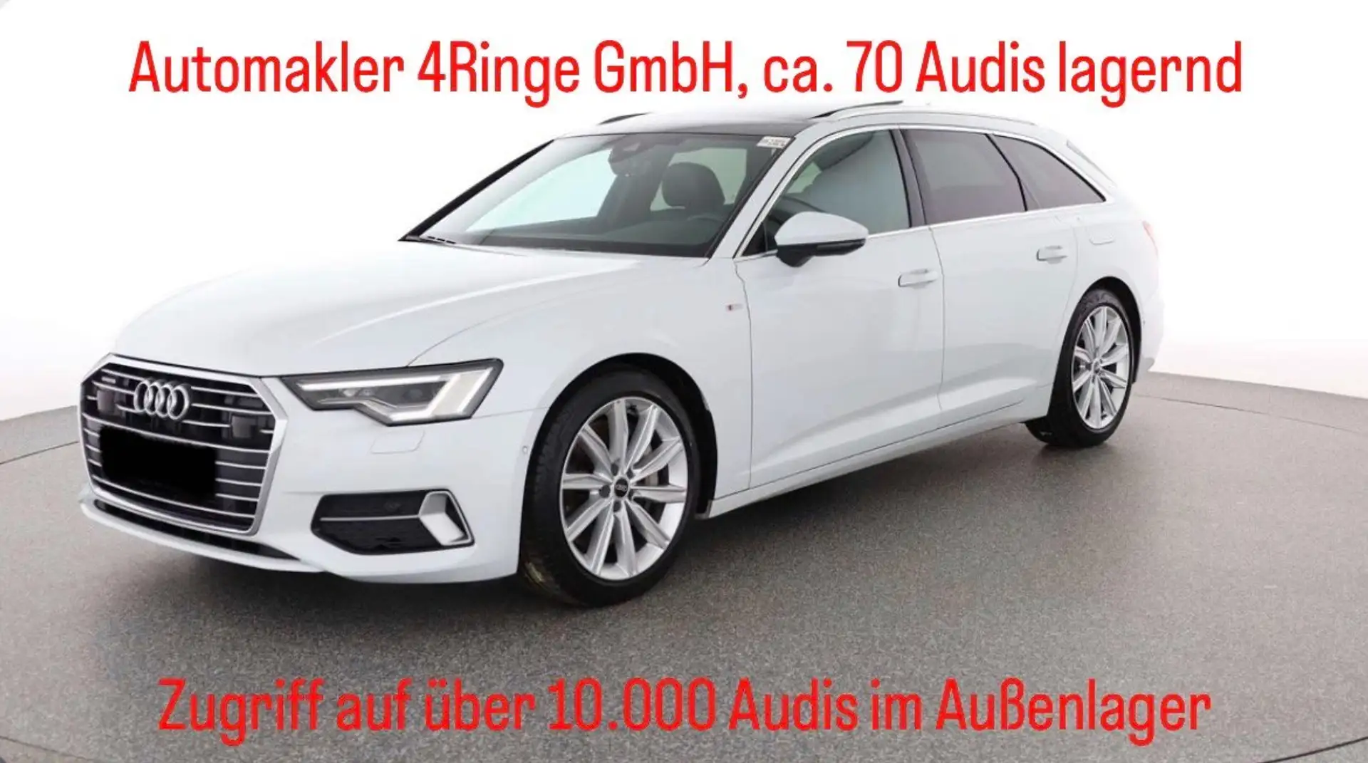 Audi A6 50 TFSI e quattro sport, ACC Ambientebel. B&O uvm Weiß - 1