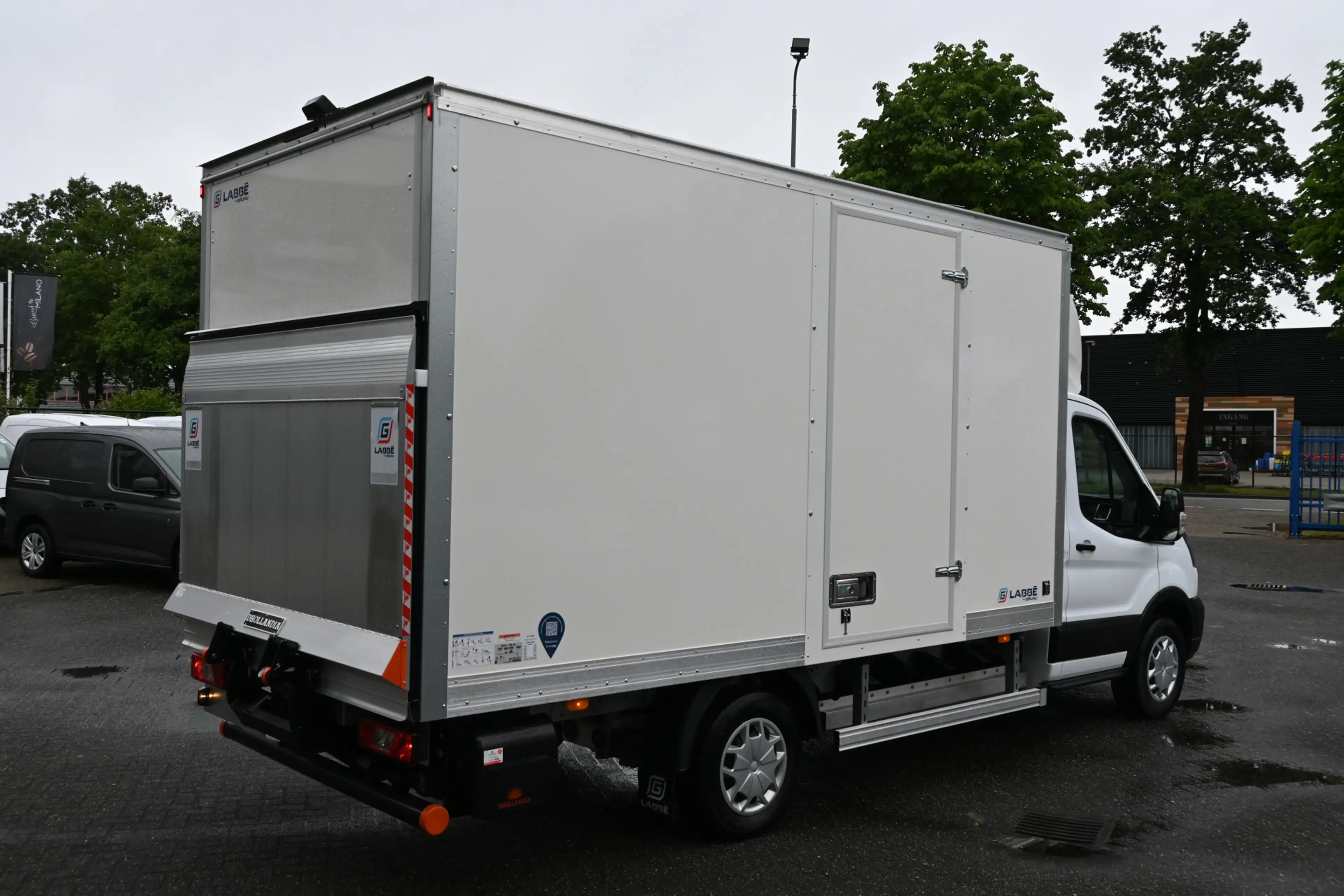 Ford E-Transit 68kWh 390L Trend Bakwagen met Dhollandia laadklep — photo 4