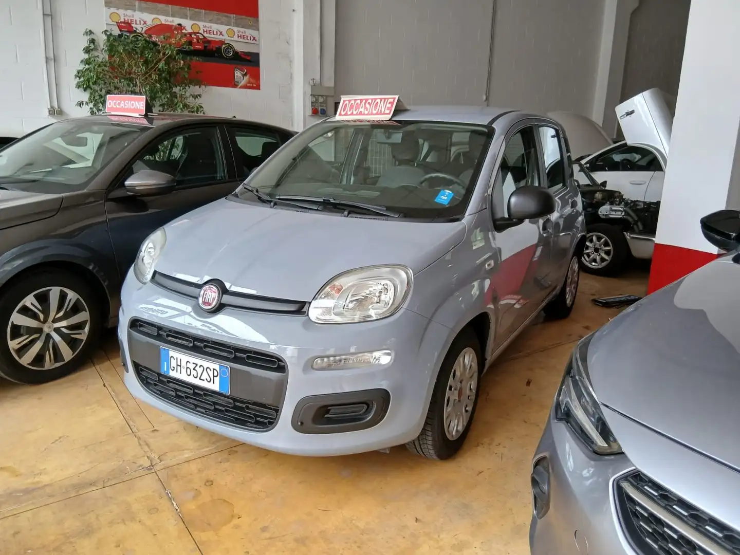 Fiat Panda Panda 1.0 firefly hybrid s Grijs - 2