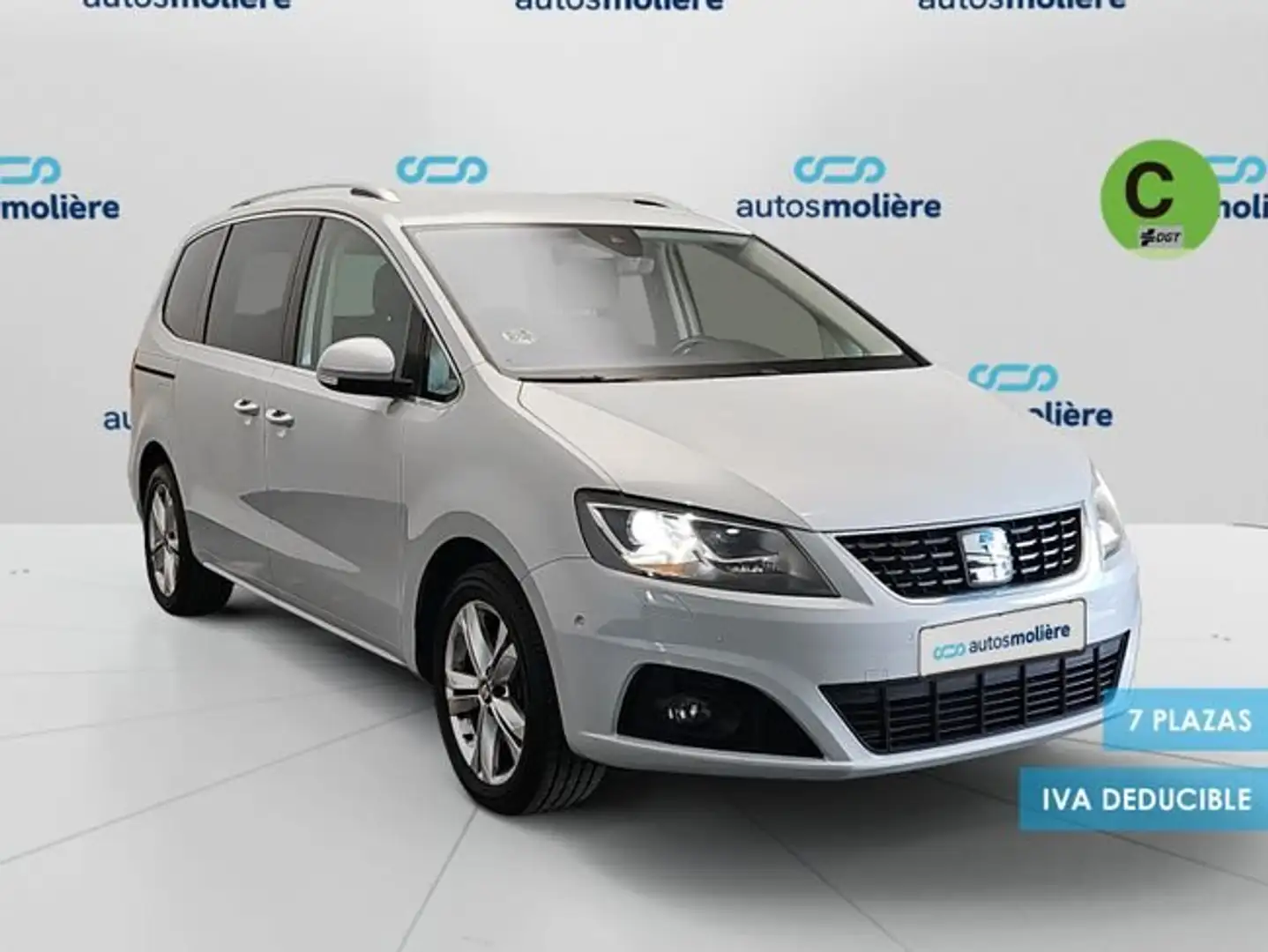 SEAT Alhambra 1.4 TSI S&S Xcellence DSG 7 plazas Grijs - 2