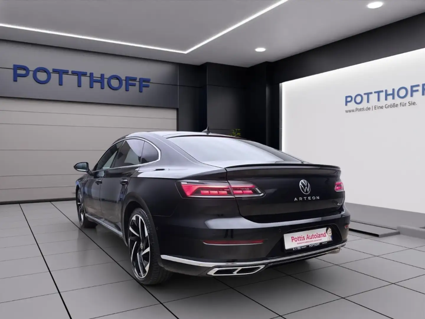 Volkswagen Arteon 2.0 TSI 4M DSG R-LINE STANDHZG AHK ACC DCC Schwarz - 2