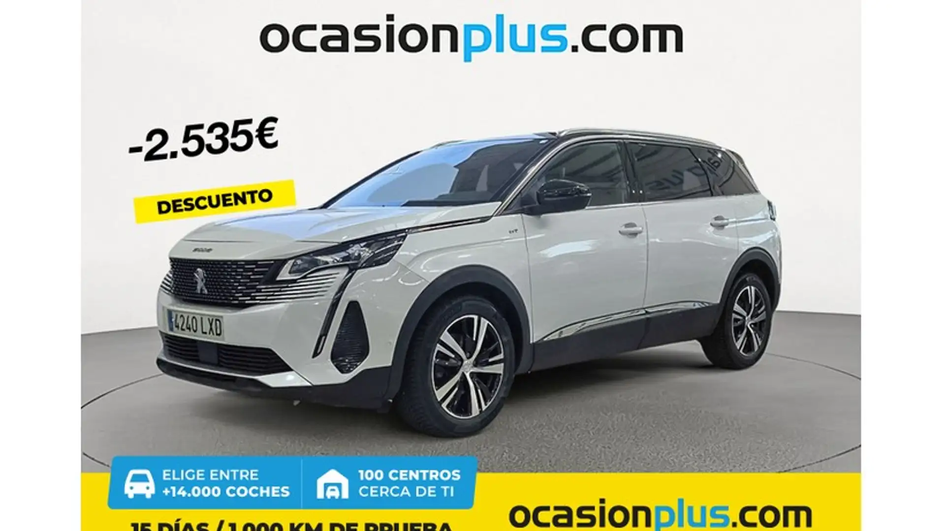 Peugeot 5008 1.6 BlueHDi Style 7 pl. EAT6 120 Blanco - 1