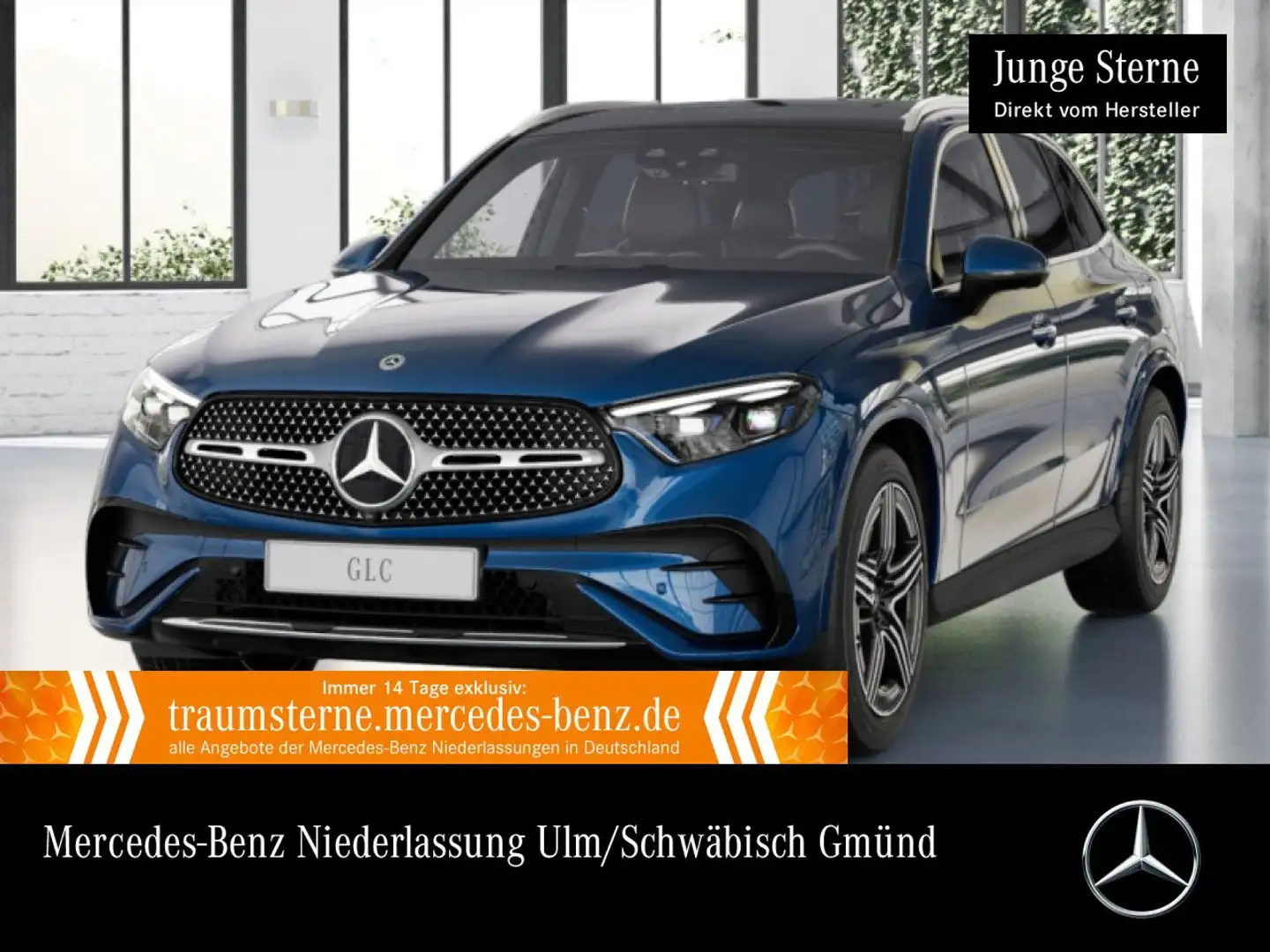 Mercedes-Benz GLC 400 e 4M AMG+PANO+360+AHK+BURMESTER+KEYLESS+9G Blau - 1