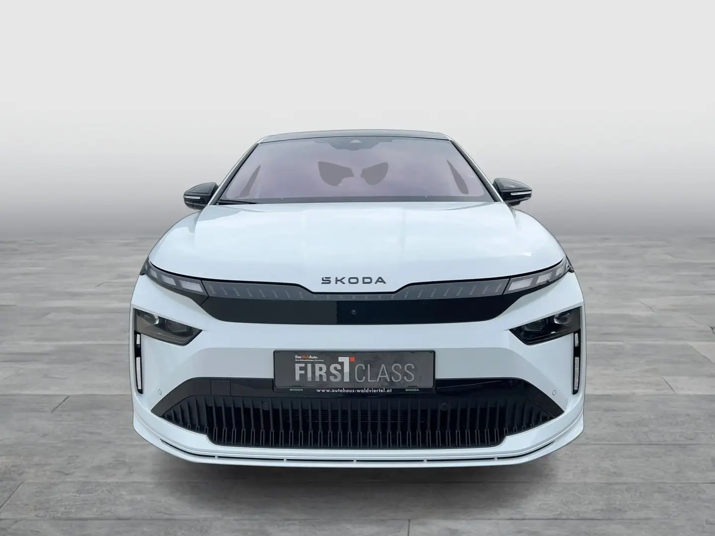 Skoda Enyaq Coupé Sportline 85x Weiß - 2