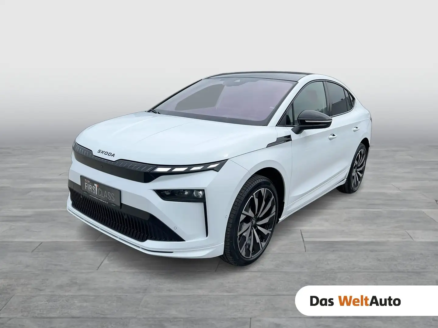 Skoda Enyaq Coupé Sportline 85x Weiß - 1