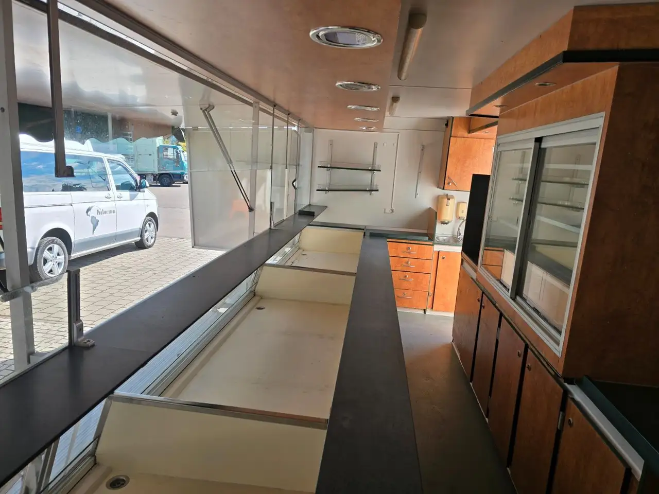 Fiat Verkaufswagen Borco Höhns Kühltheke Fleisch, foto 9