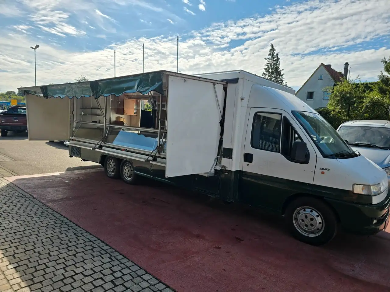 Fiat Verkaufswagen Borco Höhns Kühltheke Fleisch, foto 1