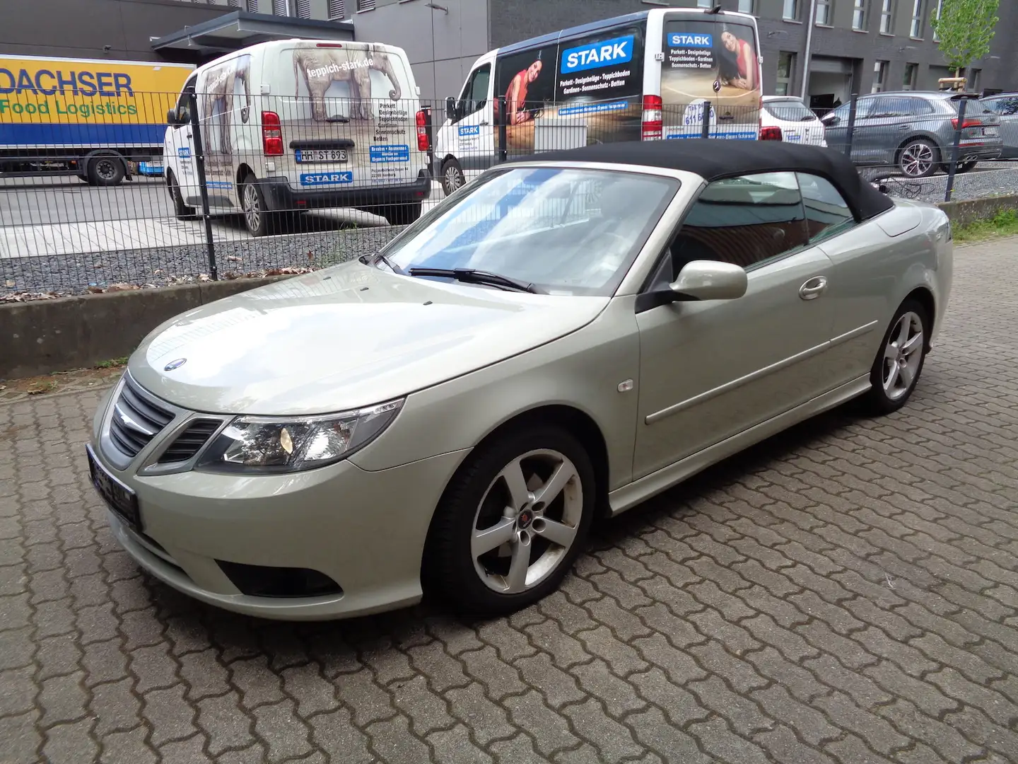 Saab 9-3 1.8 t Vector, Leder, PDC, 1.Hand Argento - 2