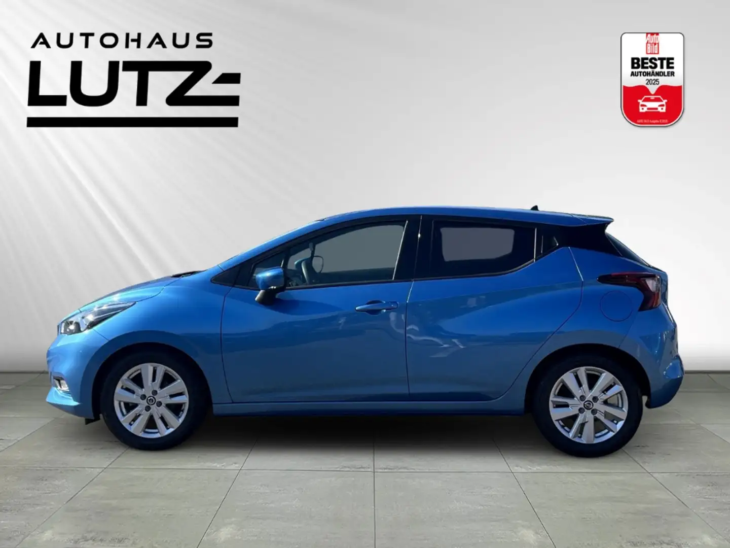 Nissan Micra N-WAY Navi Klima DAB Notbremsass.Temp PDC Blu/Azzurro - 2
