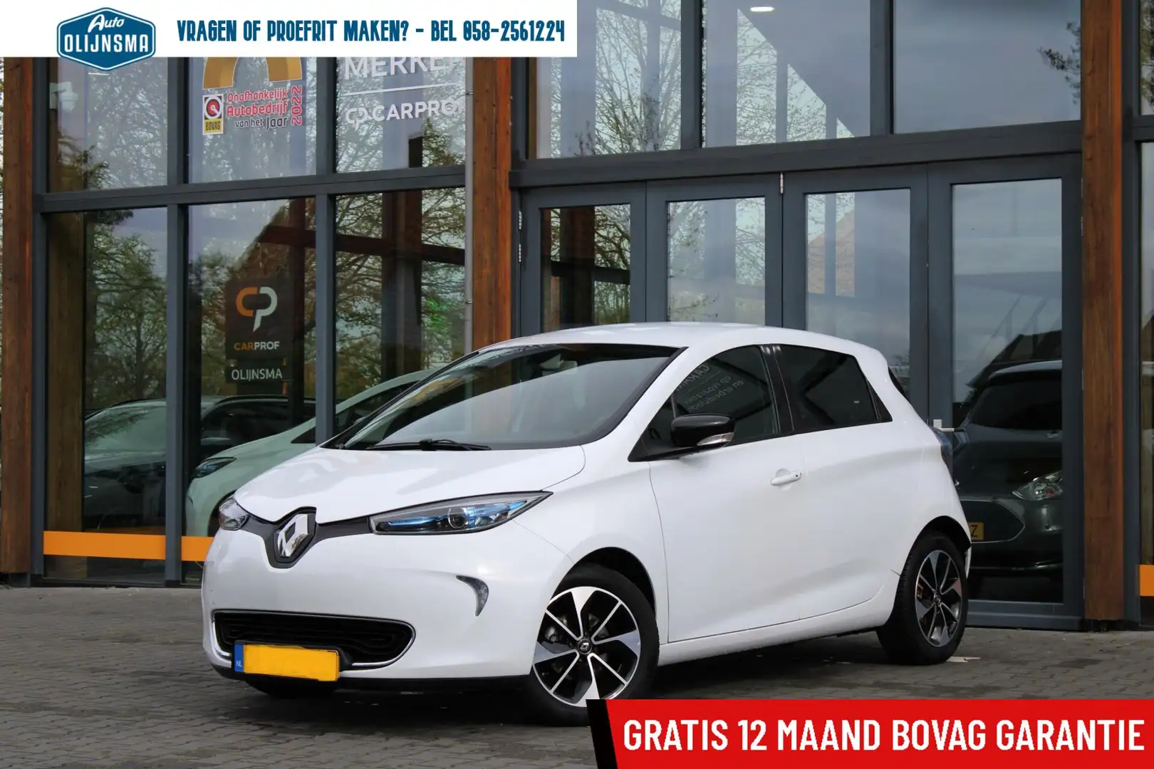 Renault ZOE Zen 41kWhAccuhuur||PDC|Clima|Navi Alb - 1