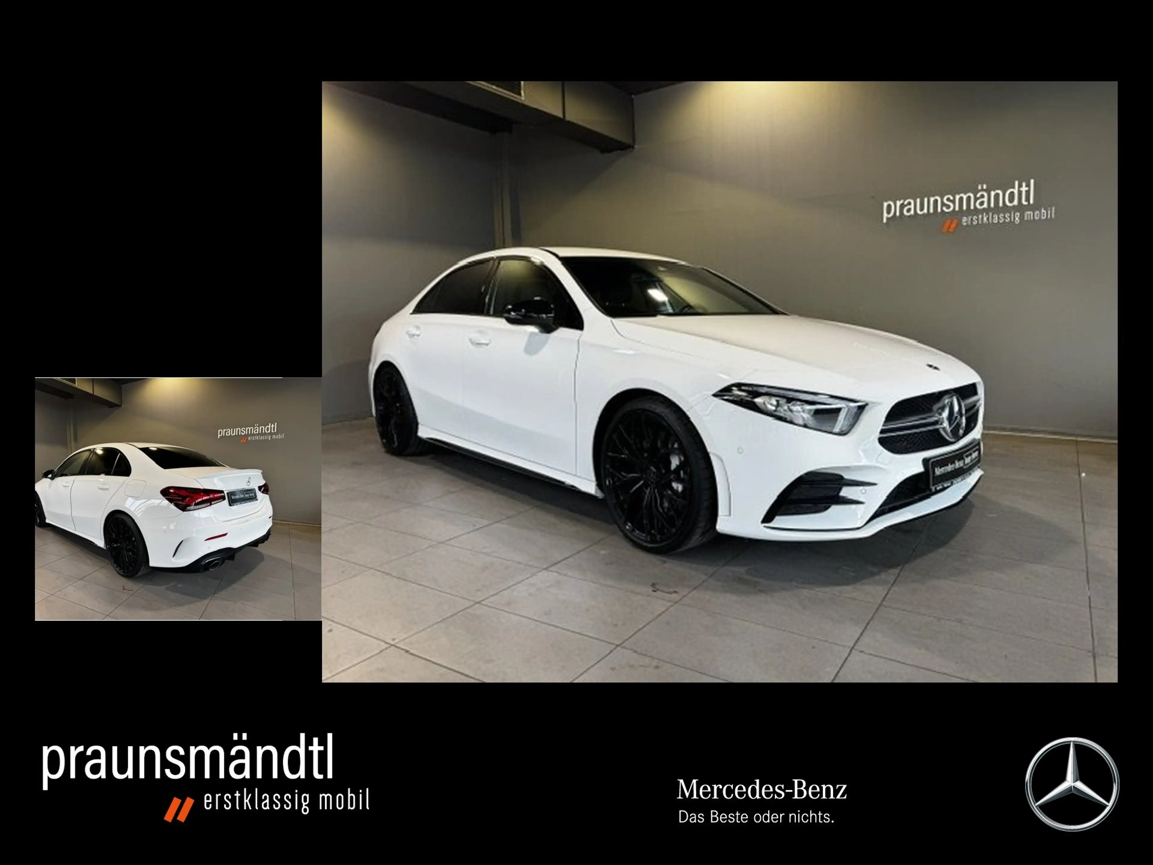 Mercedes-Benz A 35 AMG 4M Limousine Night Sound/AHK/MBUX/Kamer