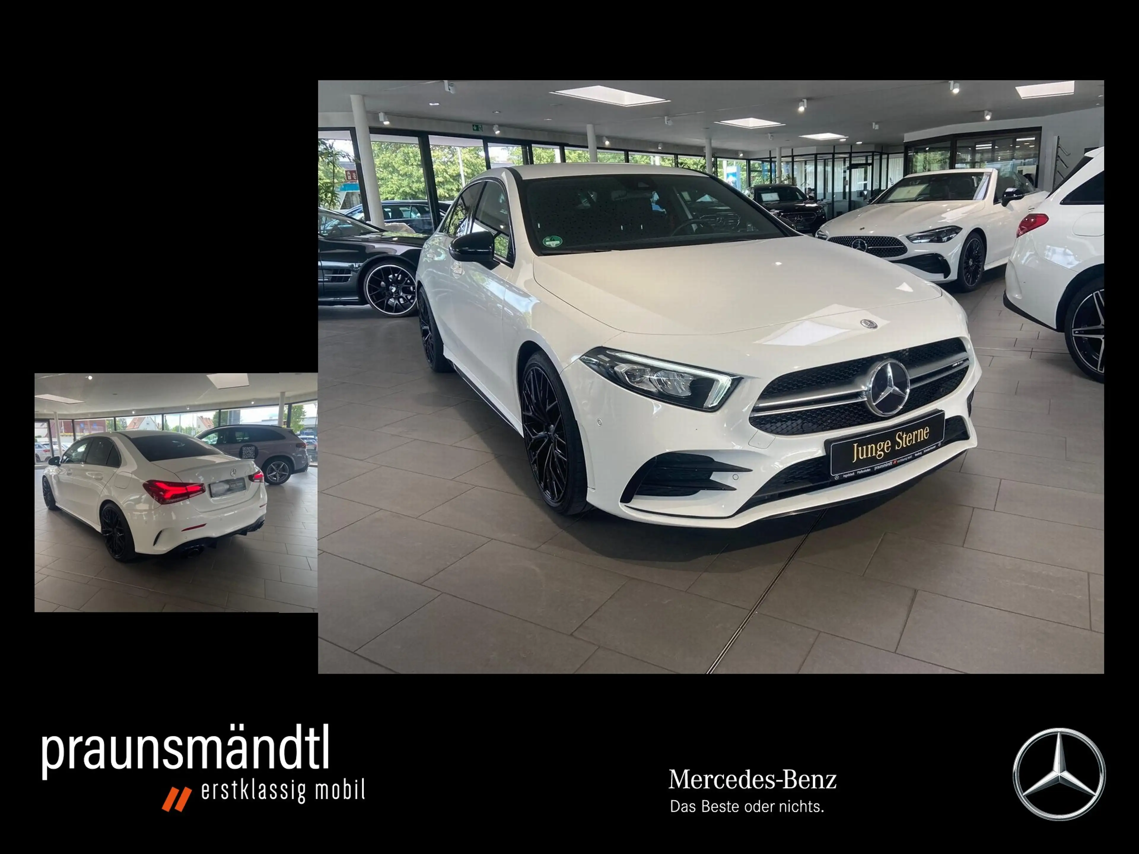 Mercedes-Benz A 35 AMG 4M Limousine Night Sound/AHK/MBUX/Kamer