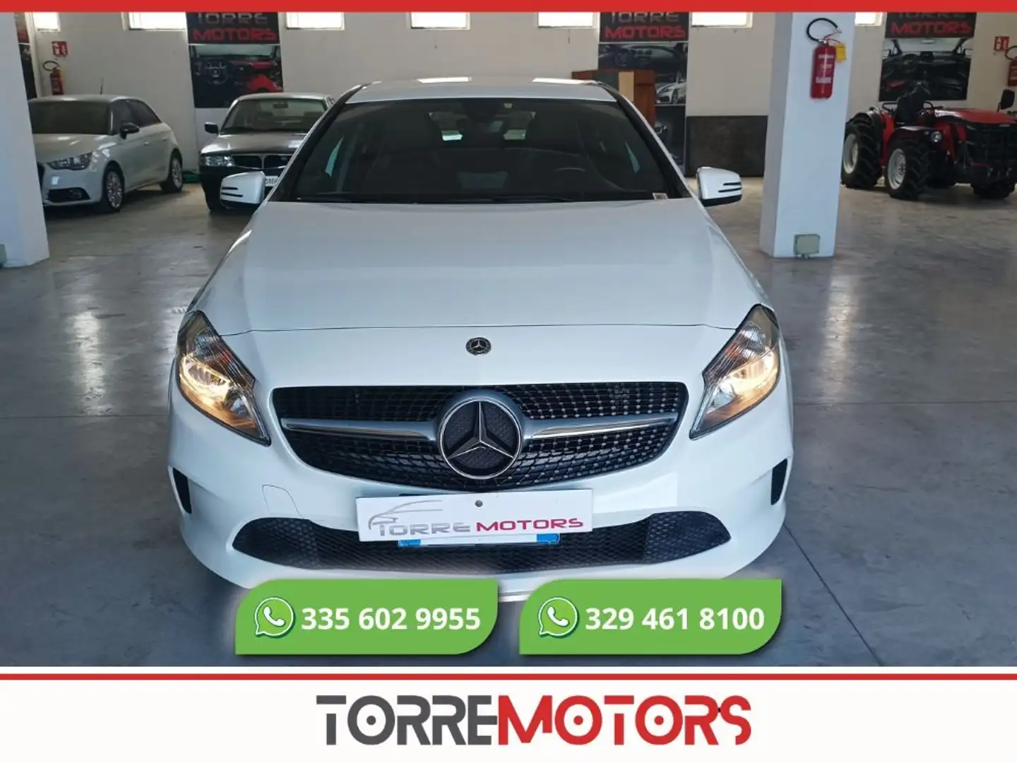 Mercedes-Benz A 180 Classe A - W176 d Sport my16 Blanc - 1