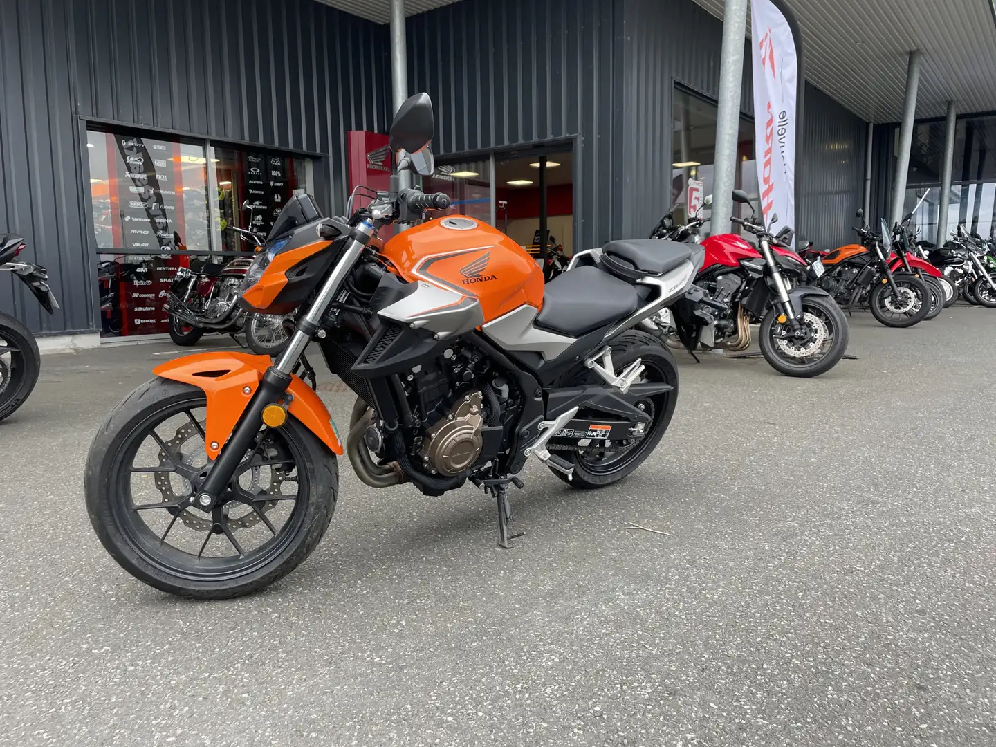 Honda CB 500 Pomarańczowy - 1