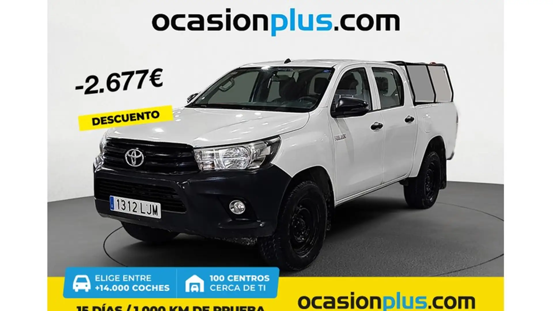 Toyota Hilux Cabina Doble GX Wit - 1