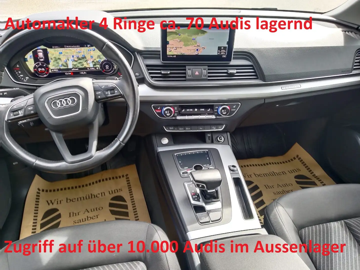Audi Q5 35 TDI Qu Virtual C.Rückfahrk.,LED,MMI Navi Schwarz - 1