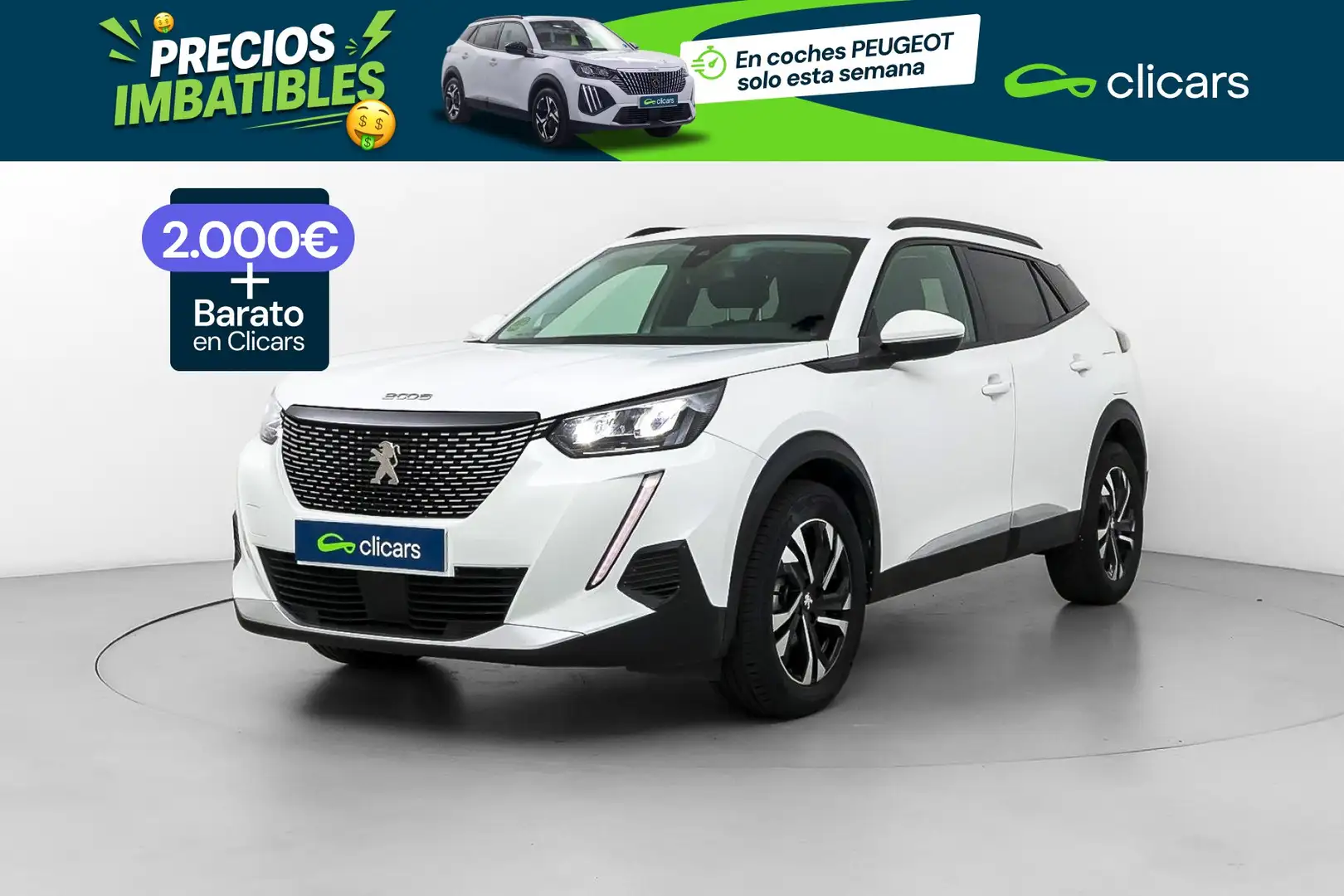 Peugeot 2008 1.5BlueHDi S&S Allure 110 Blanco - 1