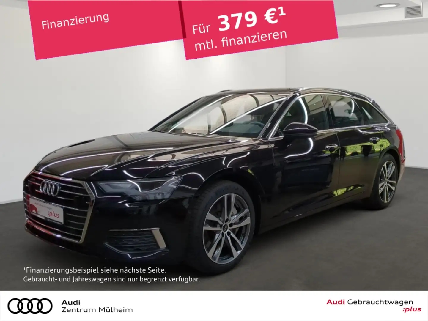 Audi A6 Avant 50 TFSI e quattro Navi LED Pano virtual ACC Negro - 1