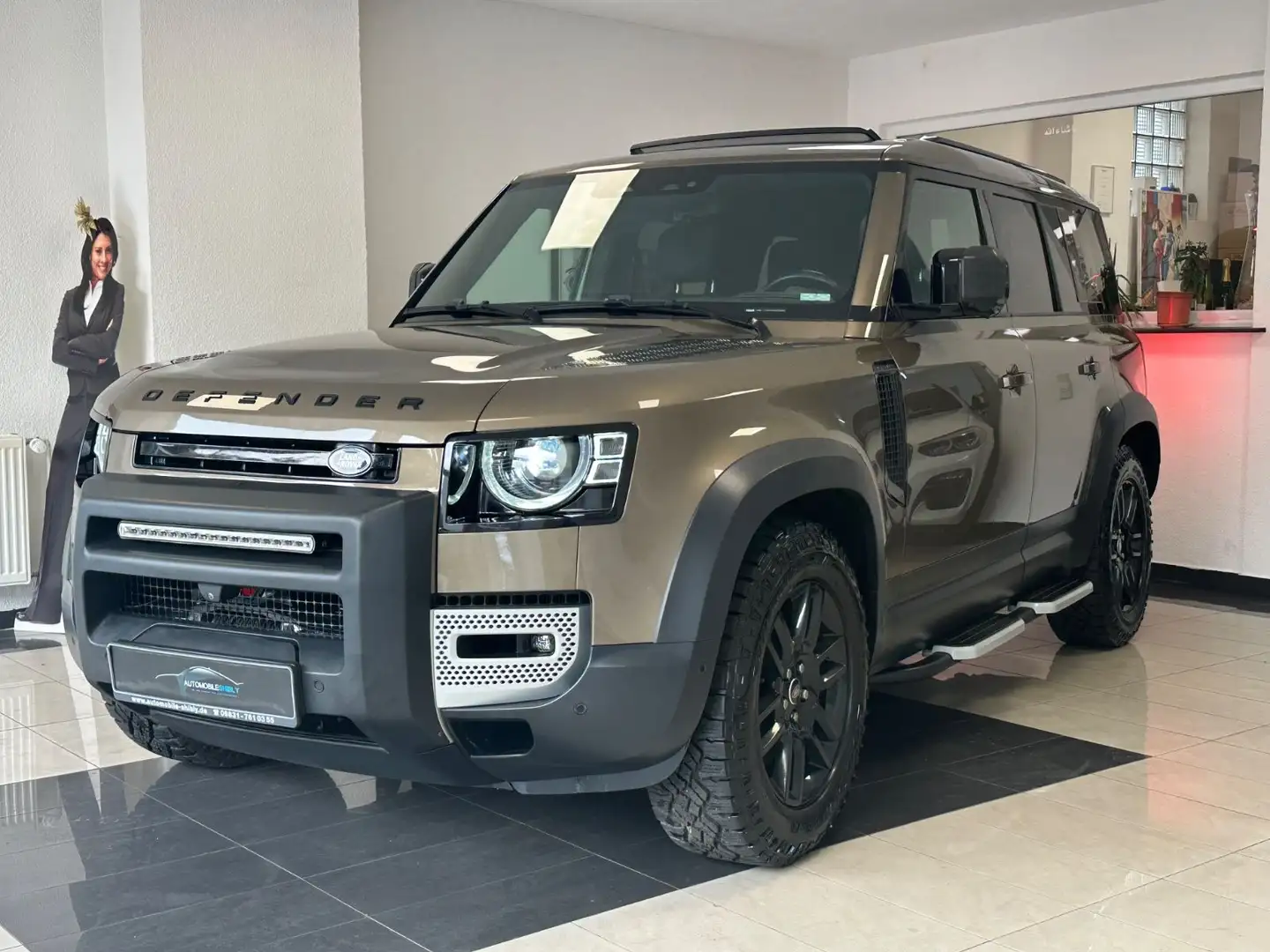 Land Rover Defender 110 HSE Haed-Up, Leder, PANORAMA Brun - 1