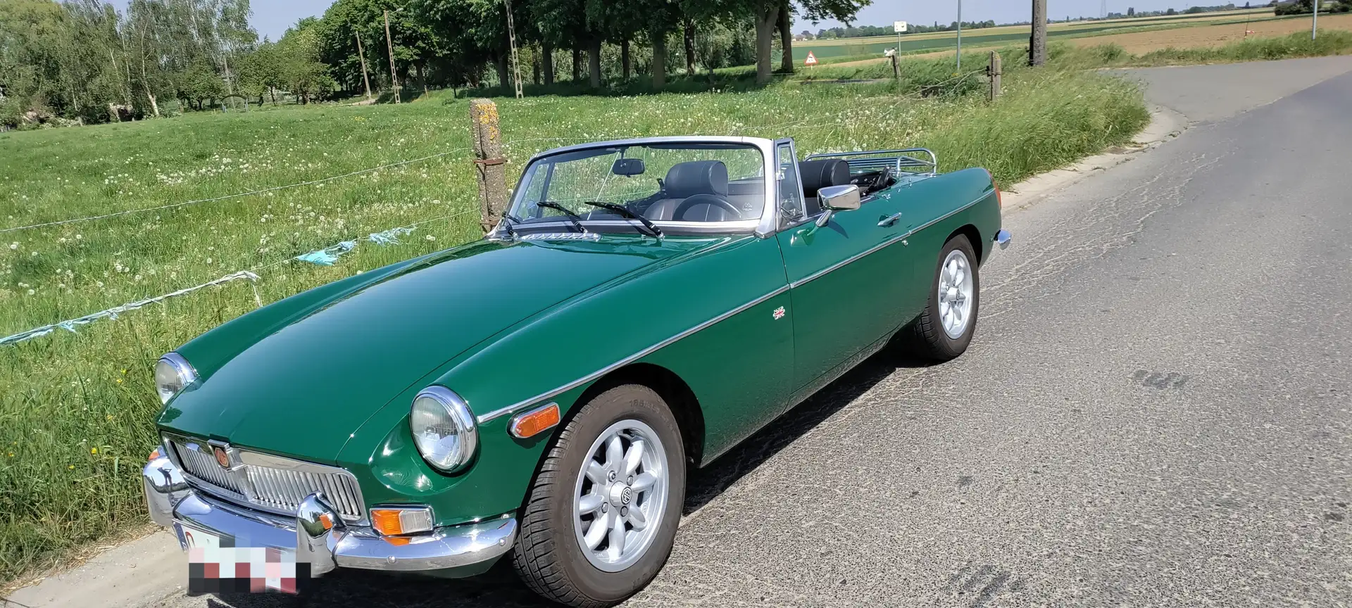 MG MGB Roadster Verde - 2