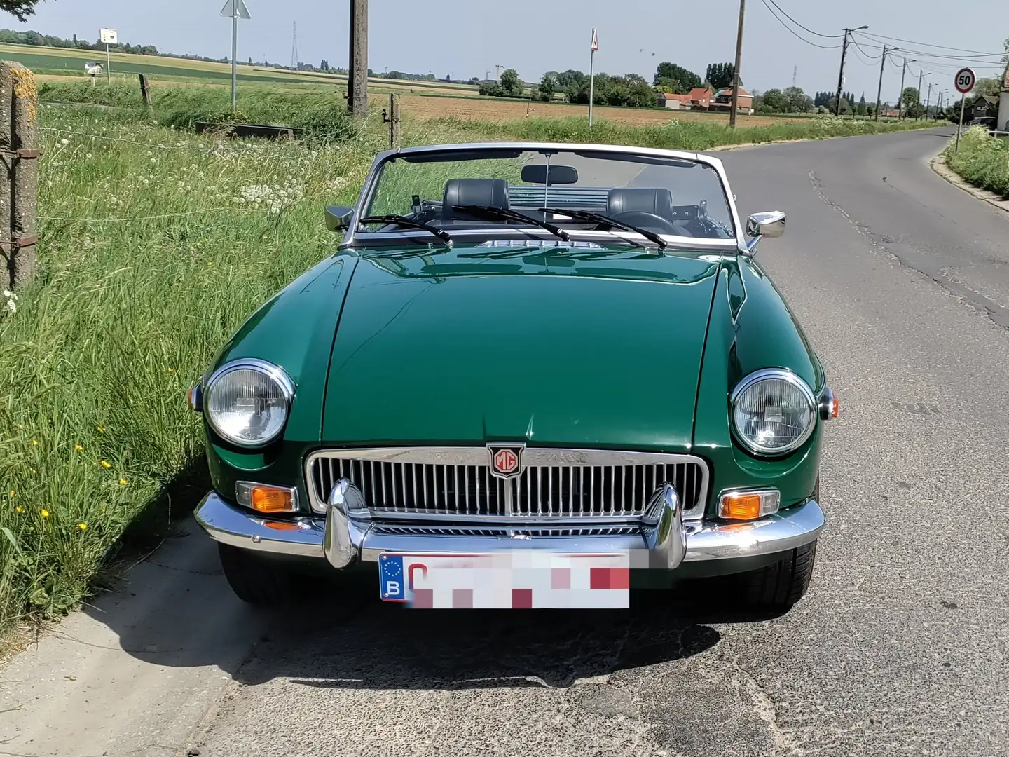 MG MGB Roadster Verde - 1