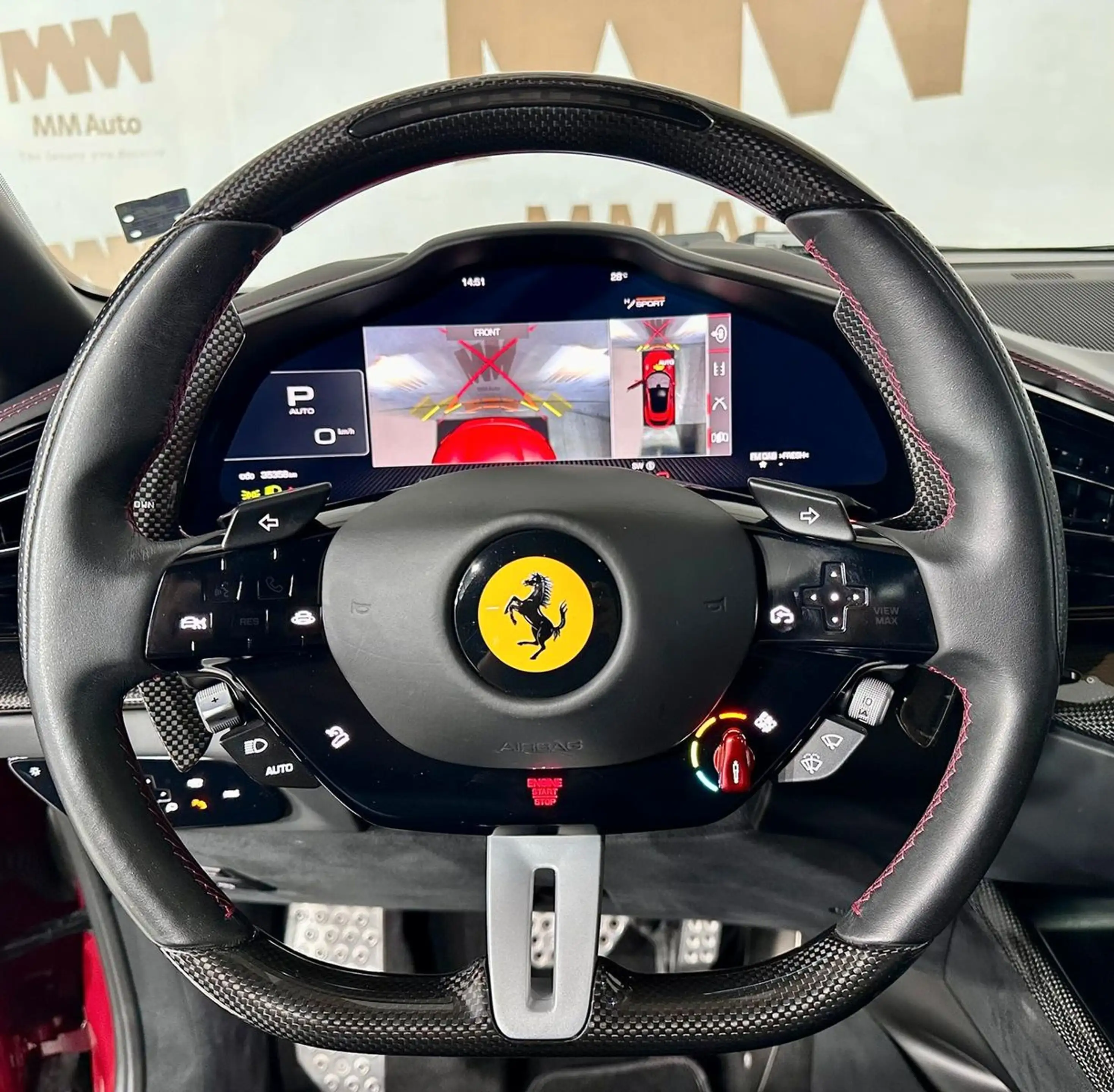 Ferrari Purosangue Carbon Pano Massage Lift — photo 8