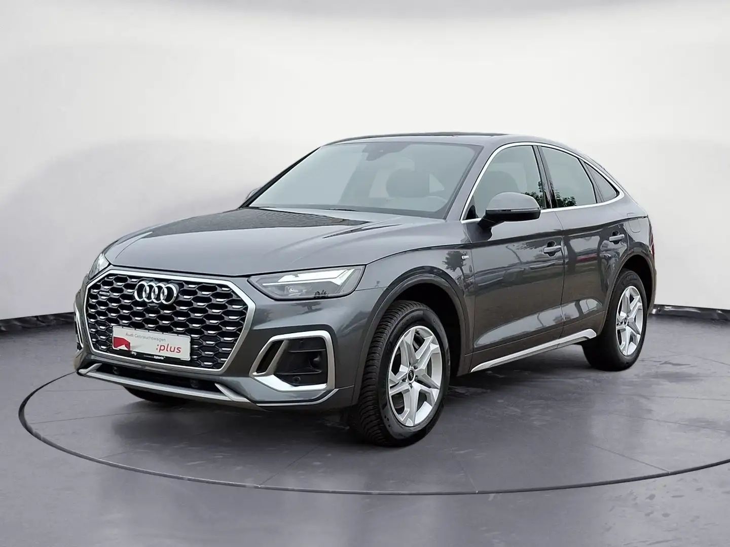 Audi Q5 50 TFSIe quattro S line e-tron AHK Grau - 2
