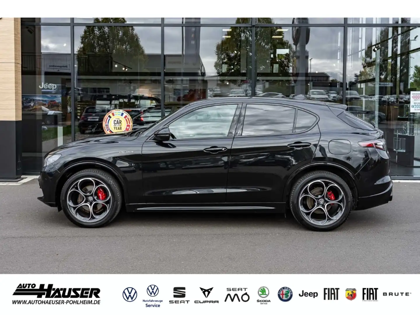 Alfa Romeo Stelvio Veloce 2.2 Diesel Q4 EL. HECKKL. HARMAN-KARDON NAV Schwarz - 2