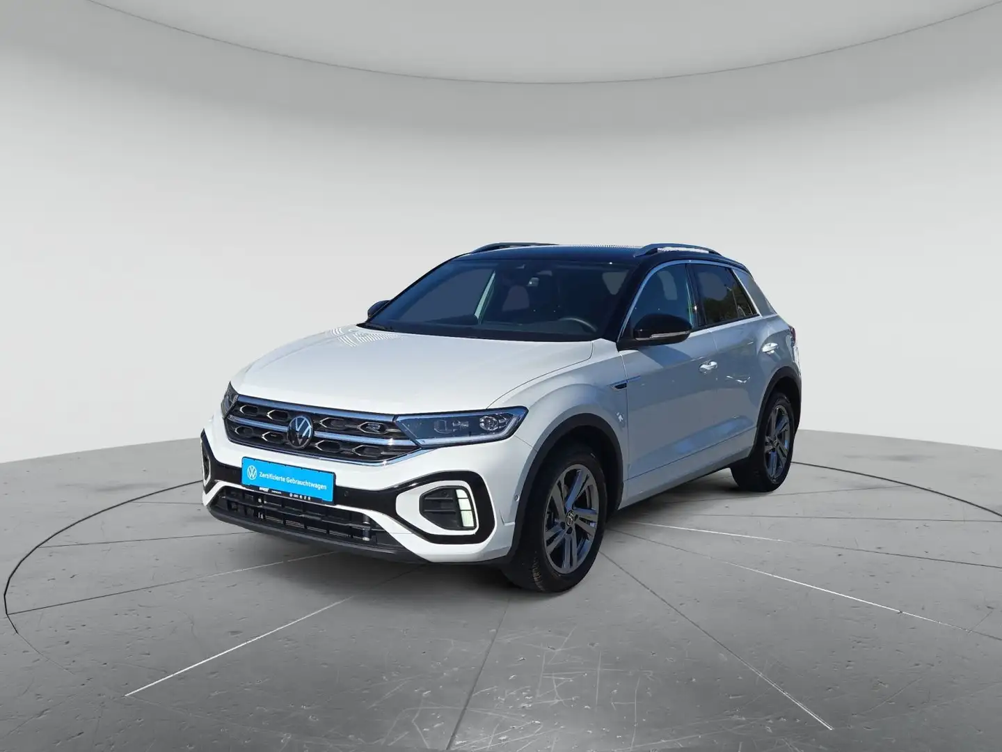 Volkswagen T-Roc R-Line 1.5 TSI DSG, KAM/17"/AHK/ACC/LANE A Weiß - 2