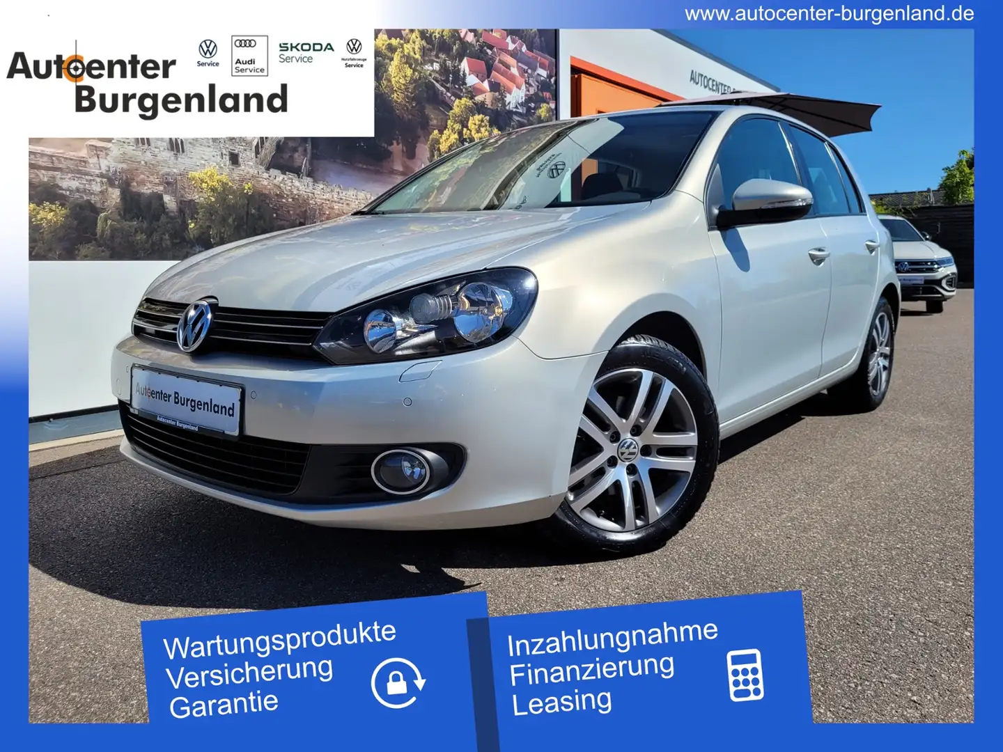 Volkswagen Golf VI 1.6 TSI DSG Comfortline Silber - 1