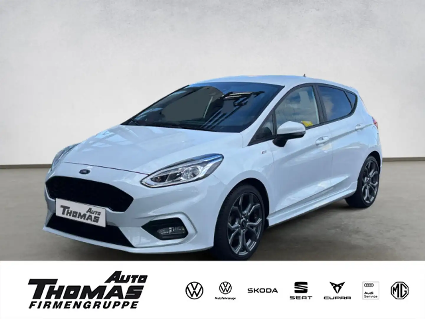Ford Fiesta ST-Line 1.0 EcoBoost Blanc - 1