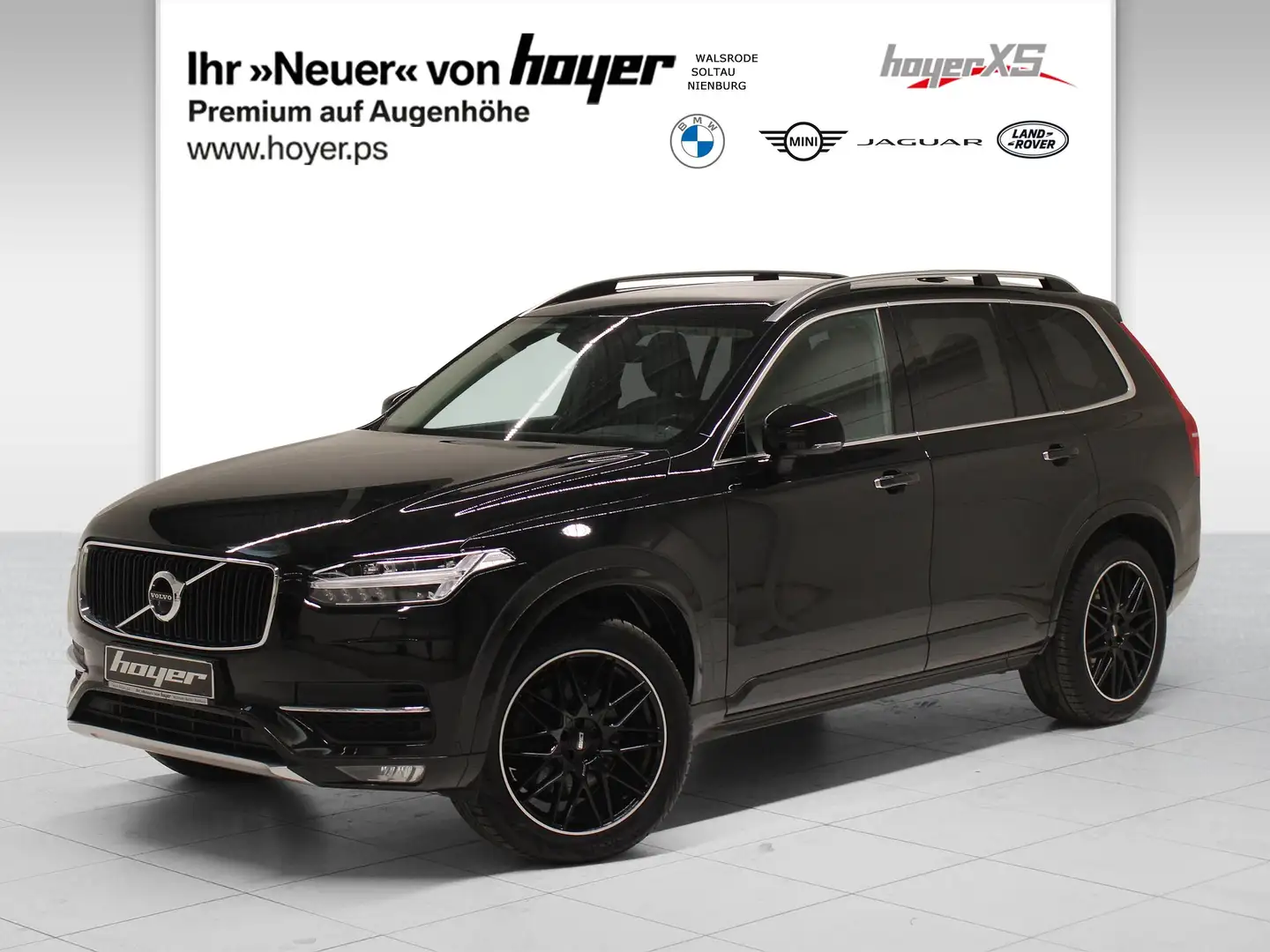 Volvo XC90 T5 AWD Geartronic Momentum LED STHZ DAB Schwarz - 1