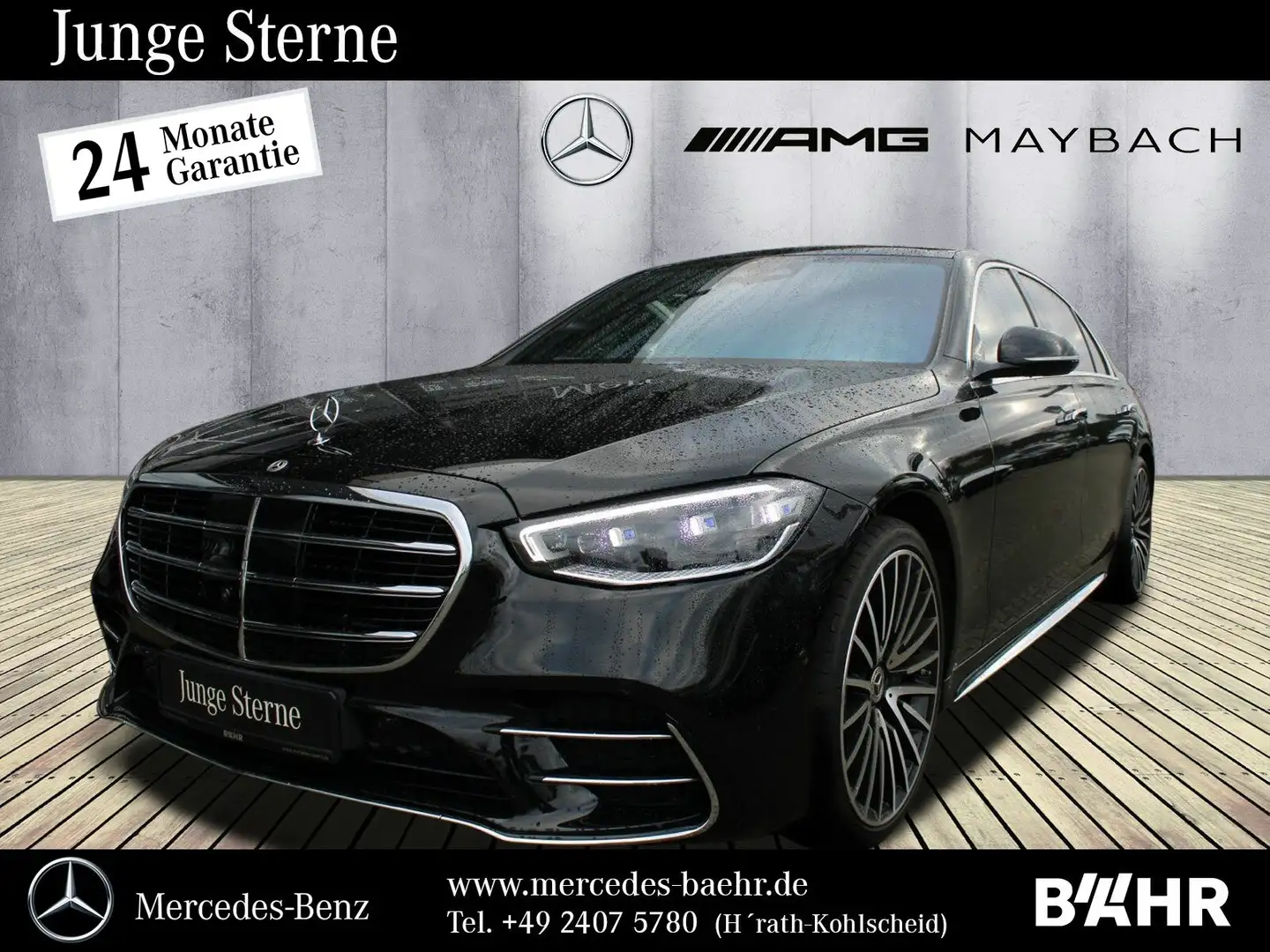 Mercedes-Benz S 400 S 400 d 4M Lang AMG/MBUX-Navi/Digital-Light/Pano Black - 1