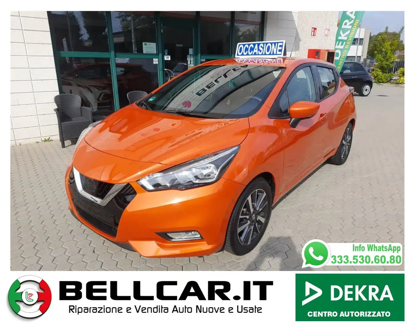 Nissan Micra Micra 1.0 Business 71cv Oranje - 1