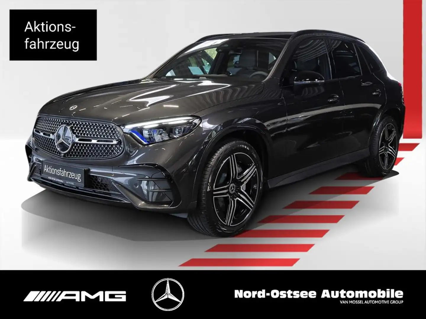 Mercedes-Benz GLC 220 d 4m AMG NIGHT PANO AHK DIG-LIGHT DISTRO Grau - 1