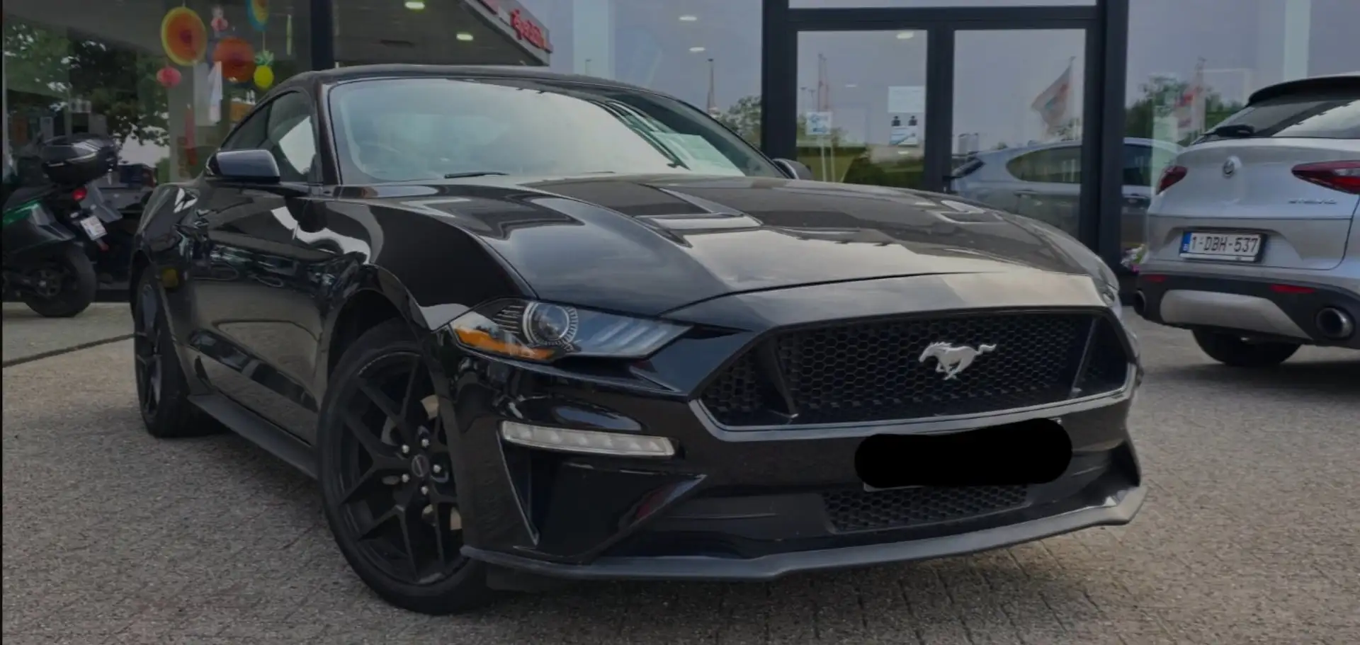 Ford Mustang Mustang 2.3 EcoBoost Black Edition Zwart - 1