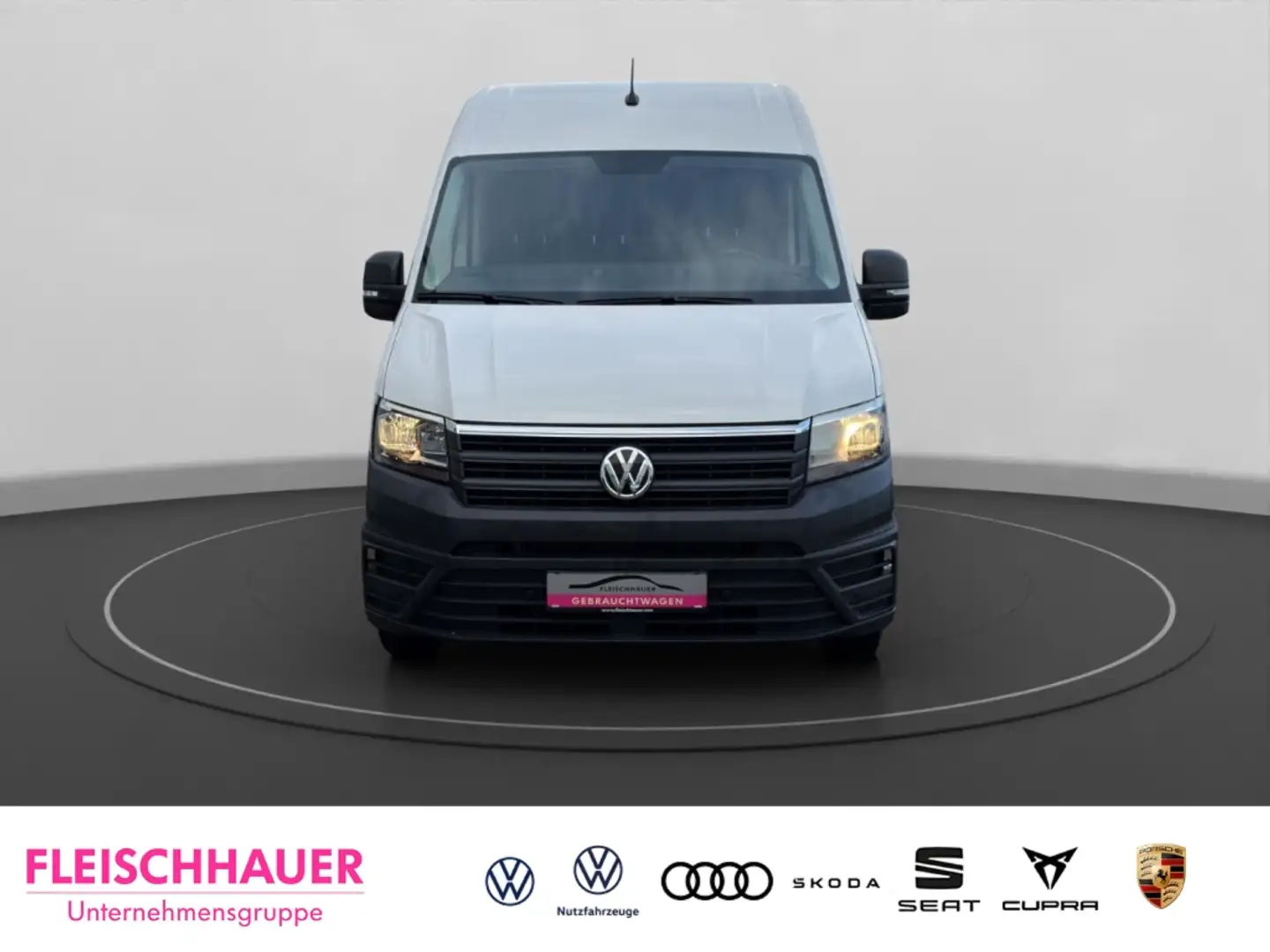 Volkswagen Crafter Kasten mittellang Hochdach 2.0 TDI AHK+Klima+PDC-P Weiß - 2