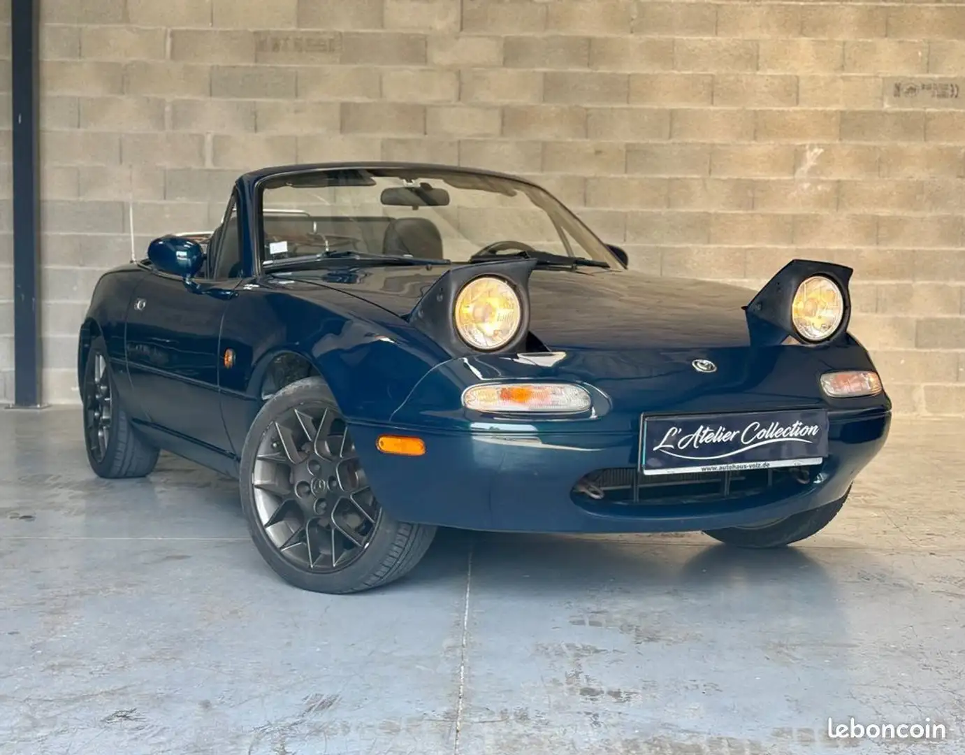 Mazda MX-5 MX5 NA 90cv GARANTIE 12 MOIS Bleu - 2
