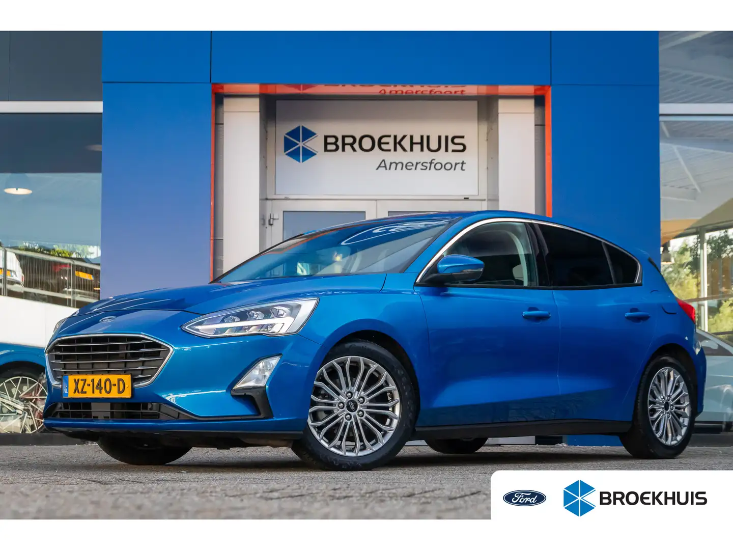 Ford Focus 1.0 EcoBoost Titanium Business | Airco (automatisc Blau - 1
