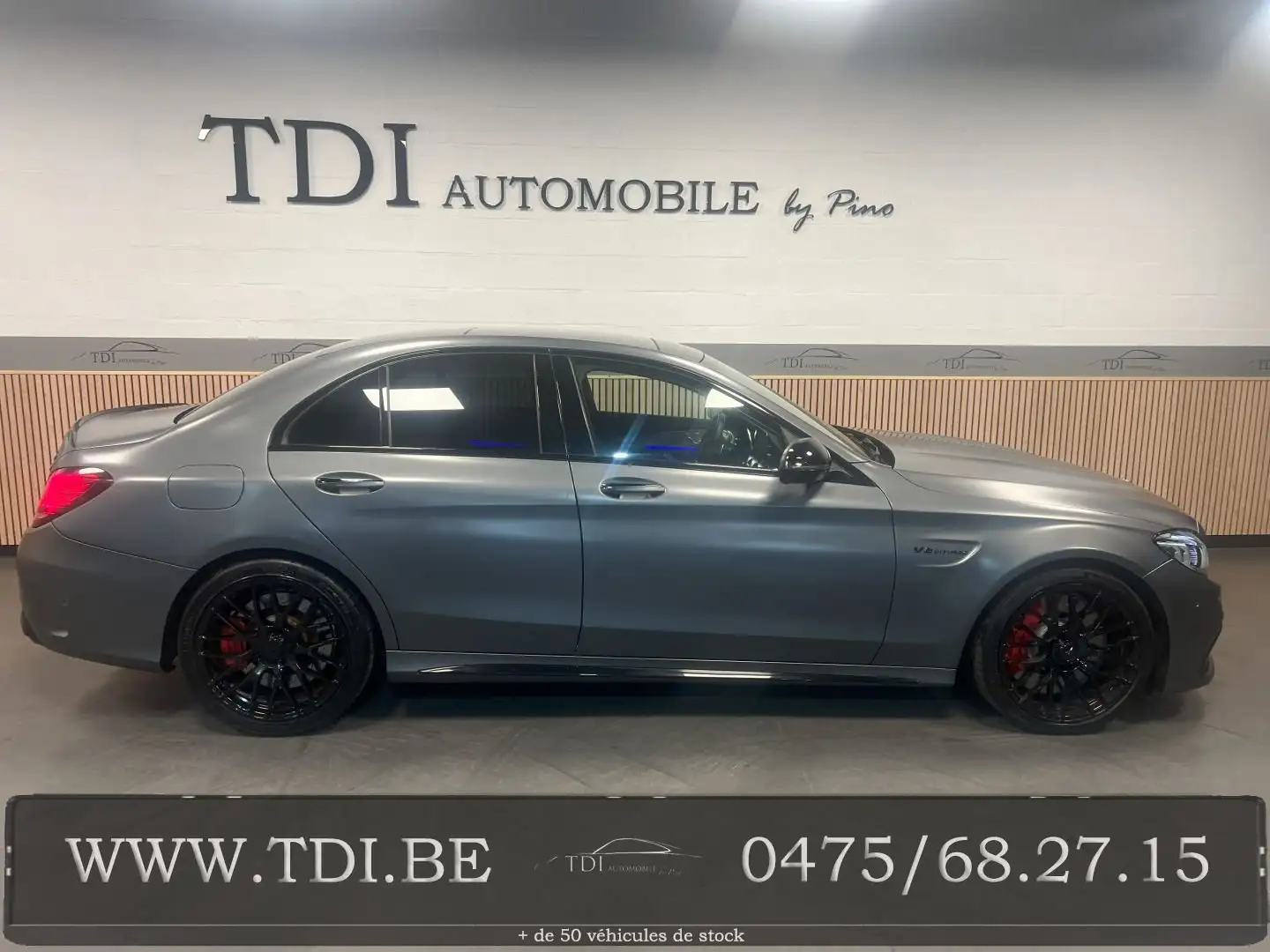 Mercedes-Benz C 63 AMG S*New Lift*Berline*56.000km*Belge*Historique*Full* Серый - 2