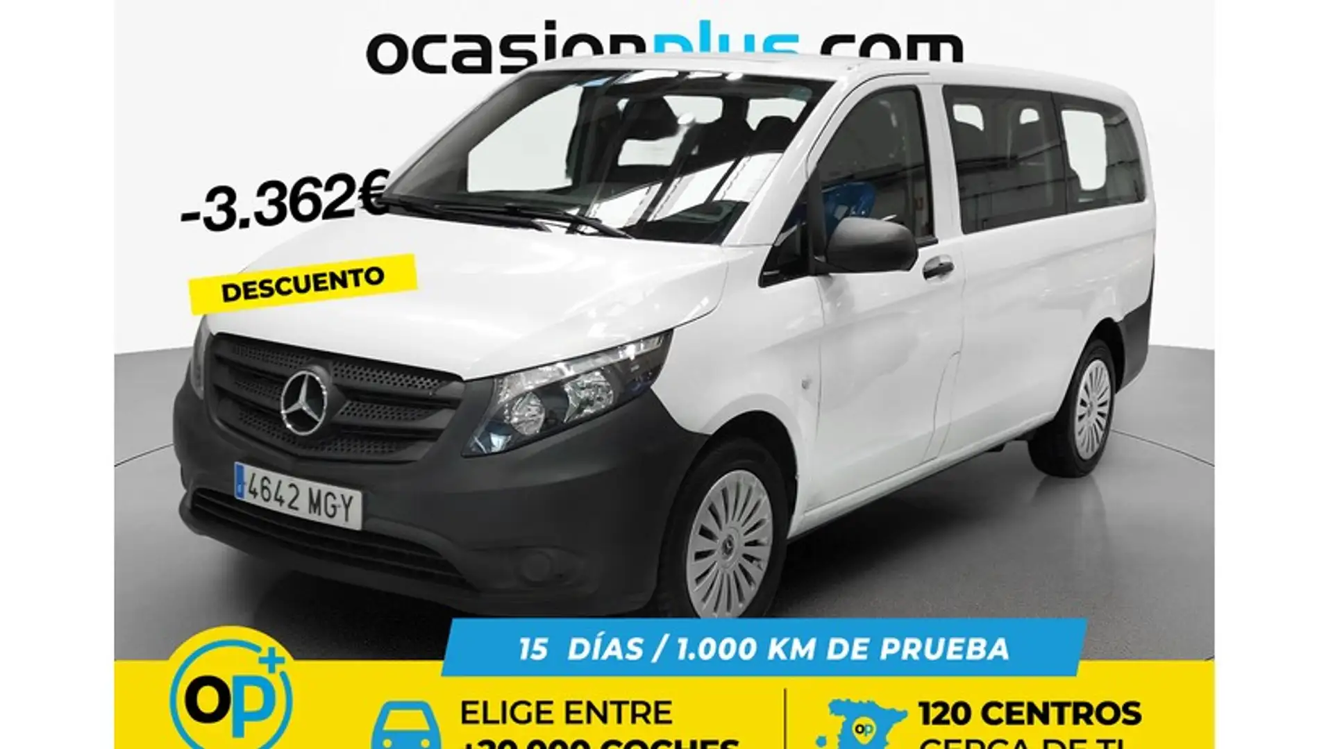 Mercedes-Benz Vito Tourer 114 CDI Pro Larga 9G-Tronic Blanc - 1