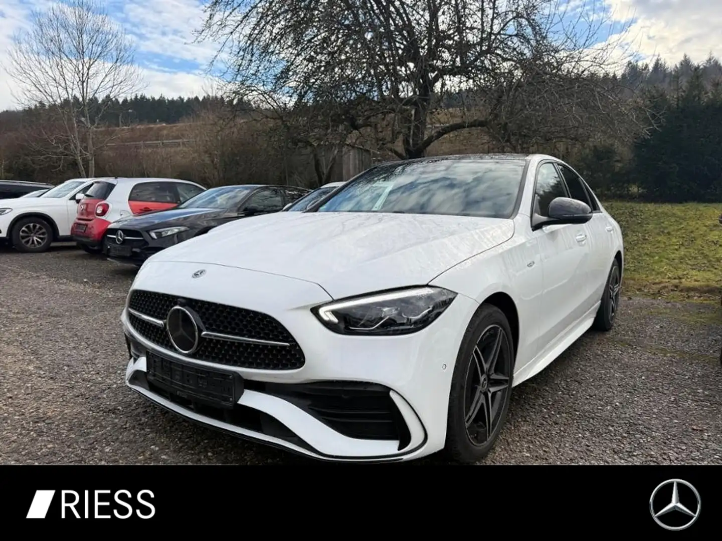 Mercedes-Benz C 300 de AMG Sport Night Distr Pano AHK W-Paket Weiß - 1