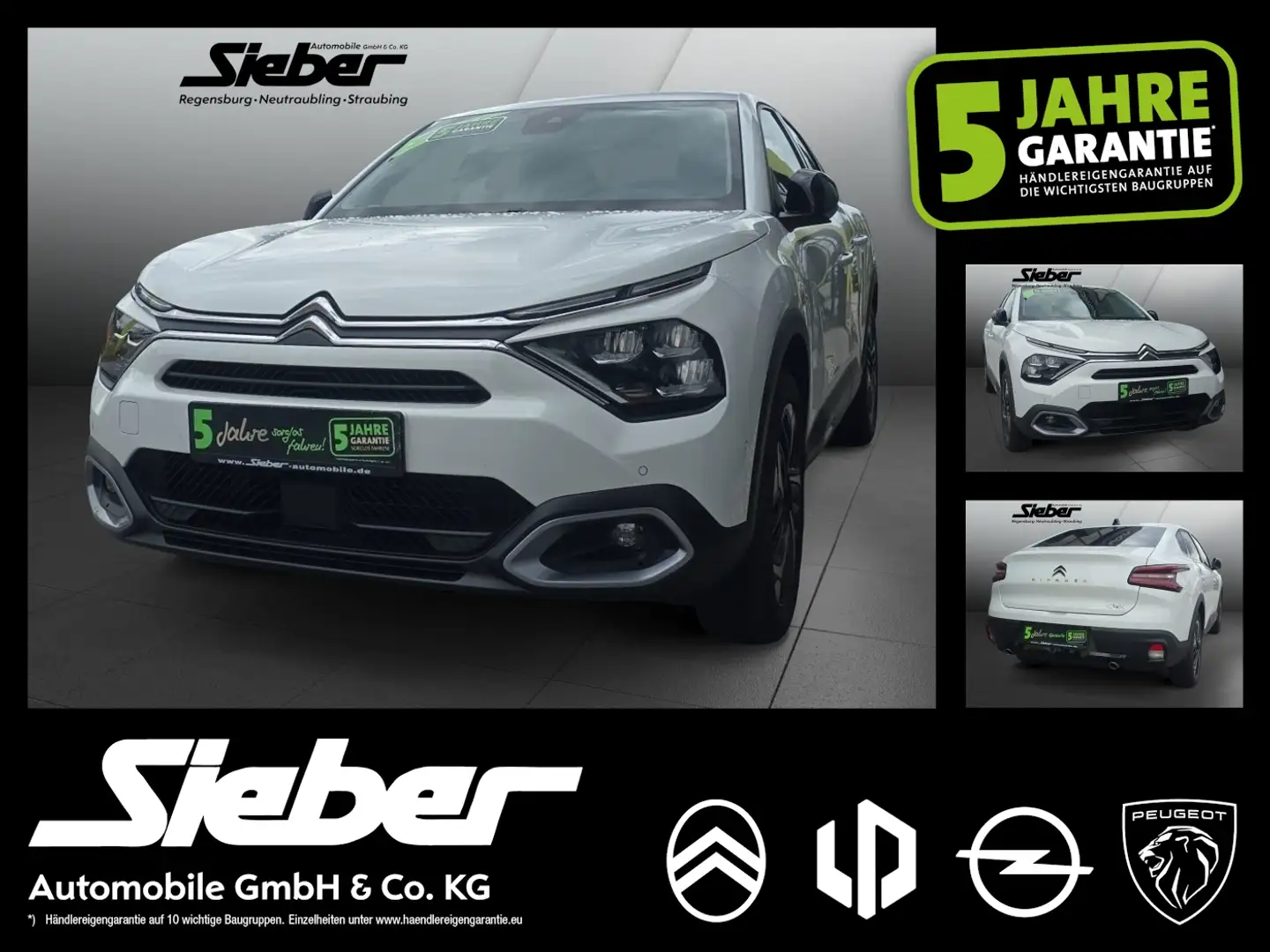 Citroen C4 X 1.2 PureTech 130 S&S Max **Navigation** Weiß - 1