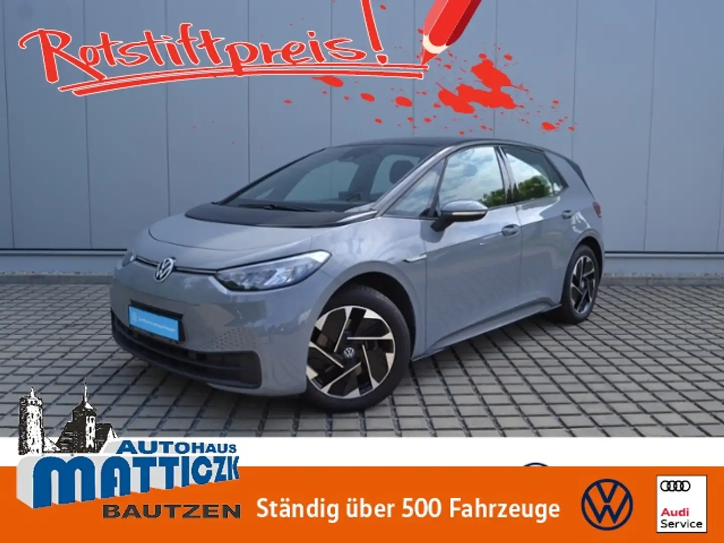 Volkswagen ID.3 Pro Performance WÄRMEPUMPE/CCS/NAVI-PRO/ACC/18-ZO Grau - 1